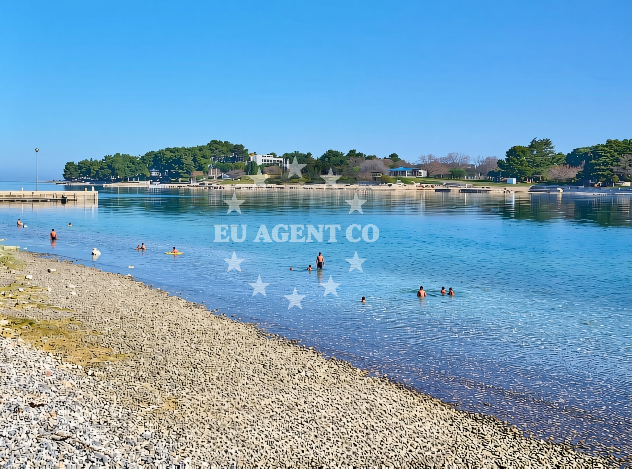 Shoreline and swimming area at Poreč: beaches and coves (26) in Poreč