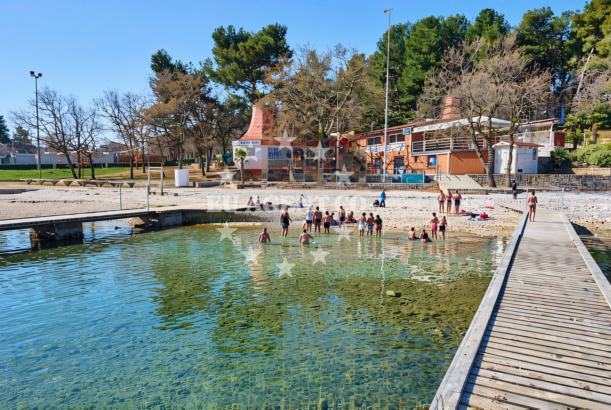 Sea and coastal view of Poreč: beaches and coves (26) in Poreč