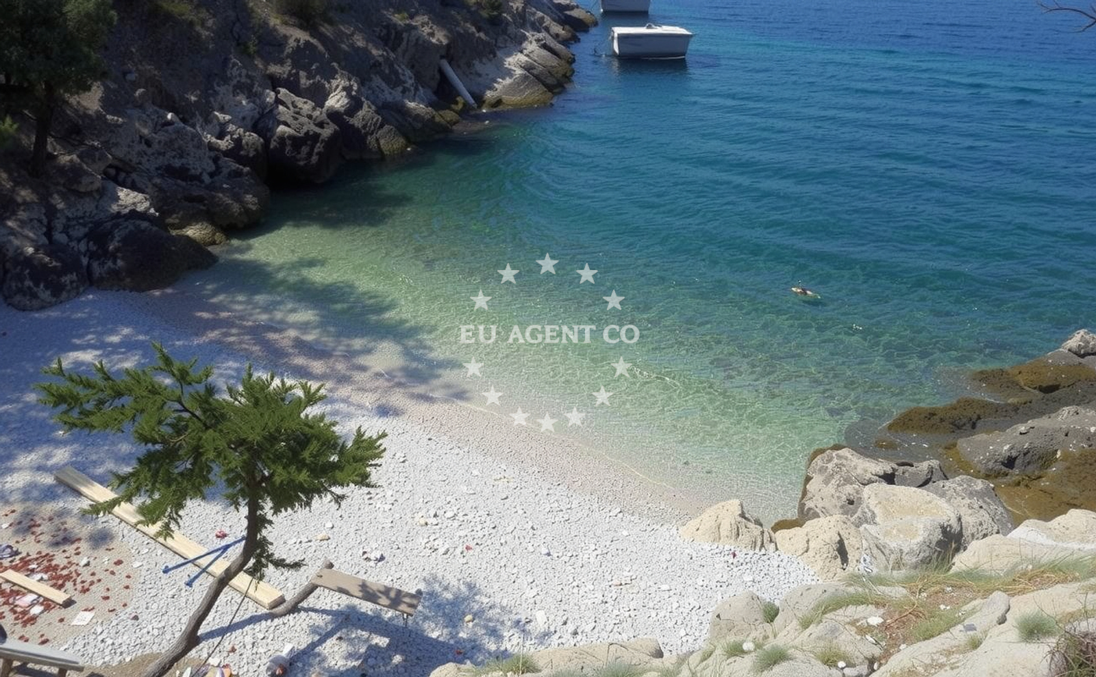 Additional view of Porozina beach in Beli 2, Beli