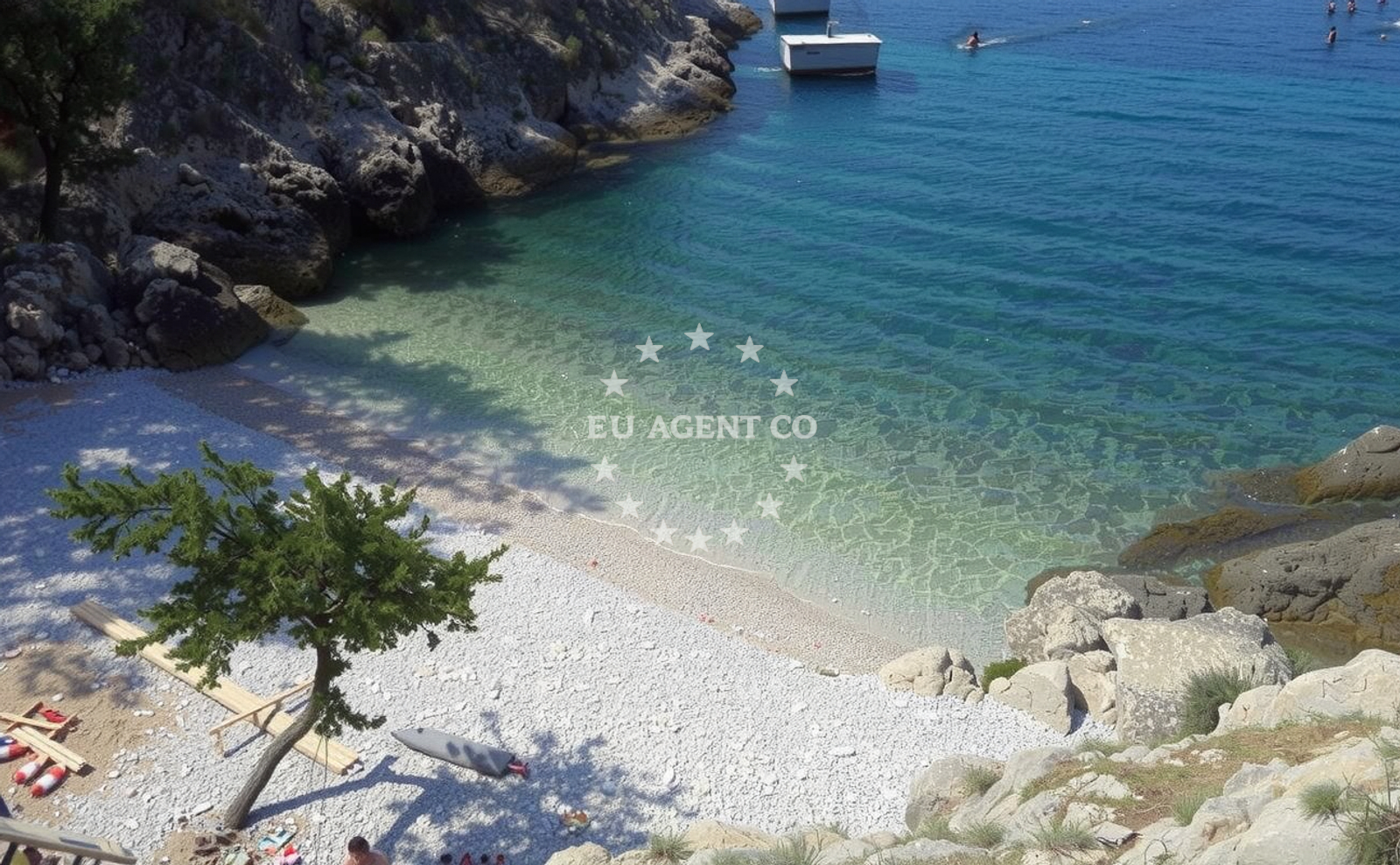 Additional view of Porozina beach in Beli 2, Beli