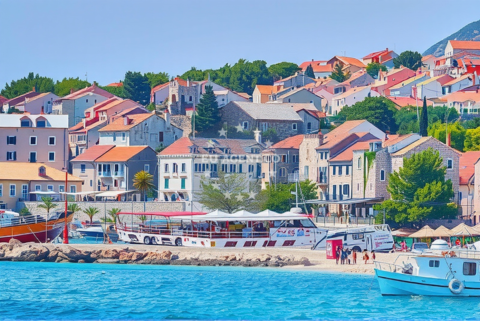 Additional view of Port Bol beach in Hrvatskih Domobrana 77, Bol