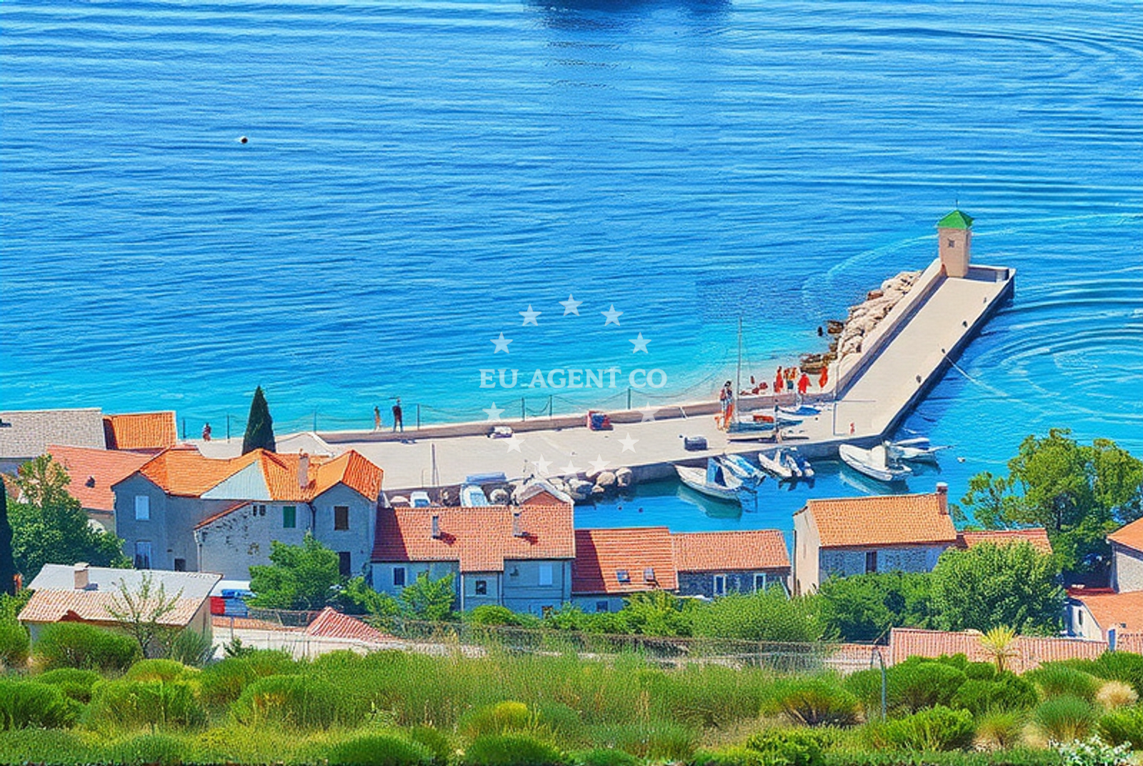 Additional view of Port Bol beach in Hrvatskih Domobrana 77, Bol