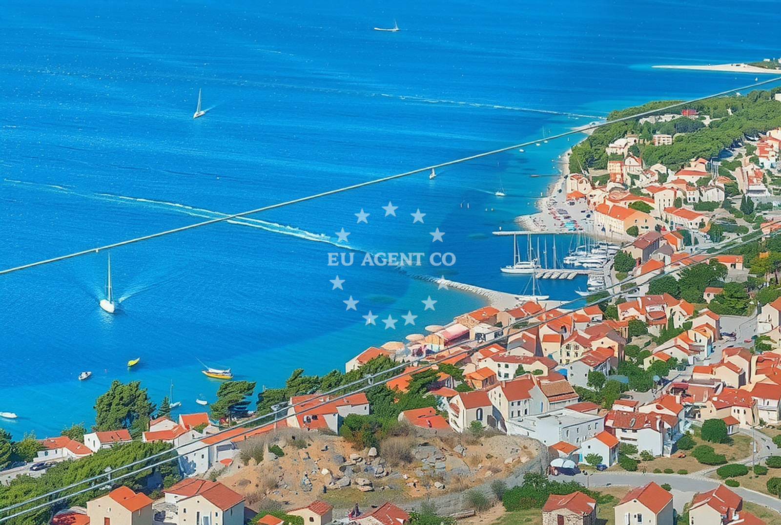 Additional view of Port Bol beach in Hrvatskih Domobrana 77, Bol