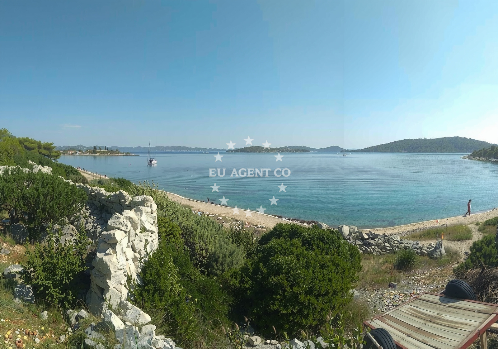 Additional view of Portic beach in Put sela 2, Kaprije, Kaprije