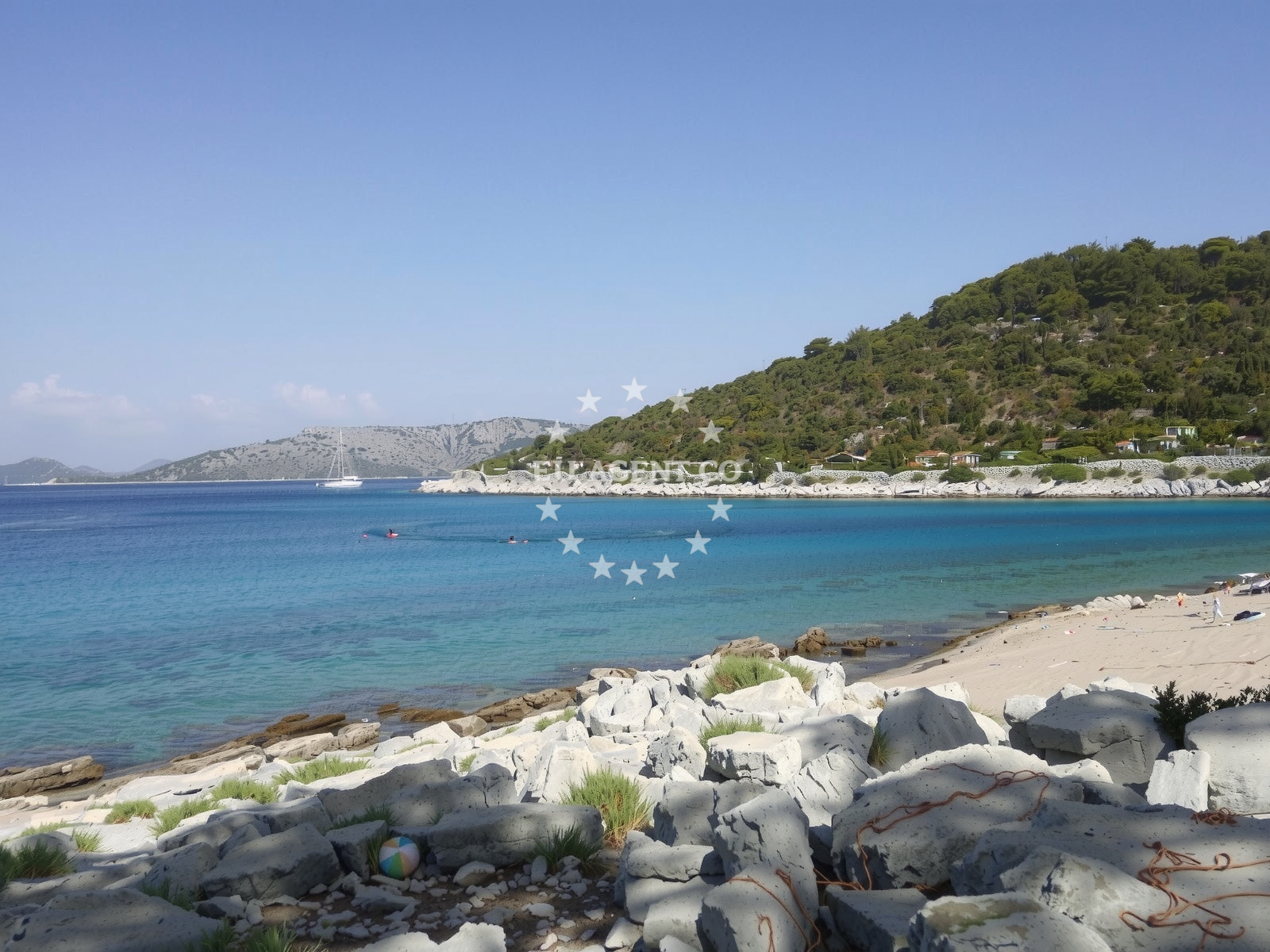 Additional view of Portic beach in Put sela 2, Kaprije, Kaprije