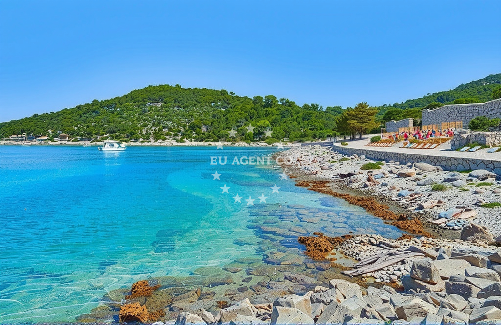Additional view of Portic beach in Put sela 2, Kaprije, Kaprije