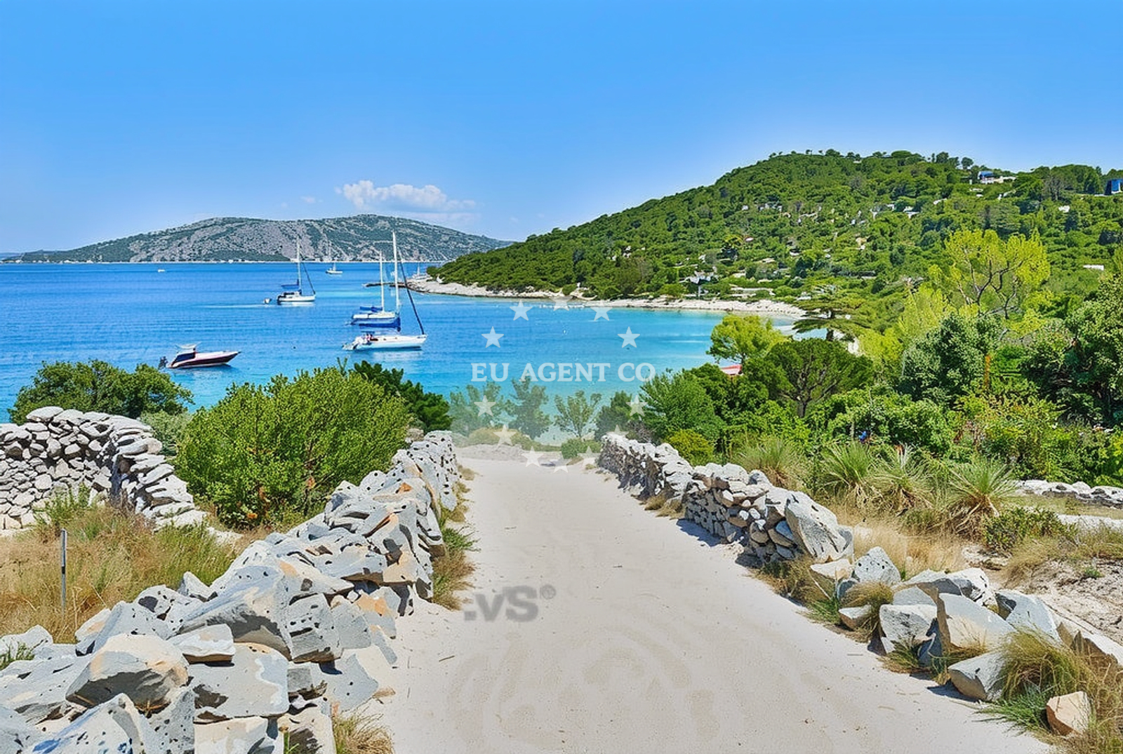 Additional view of Portic beach in Put sela 2, Kaprije, Kaprije