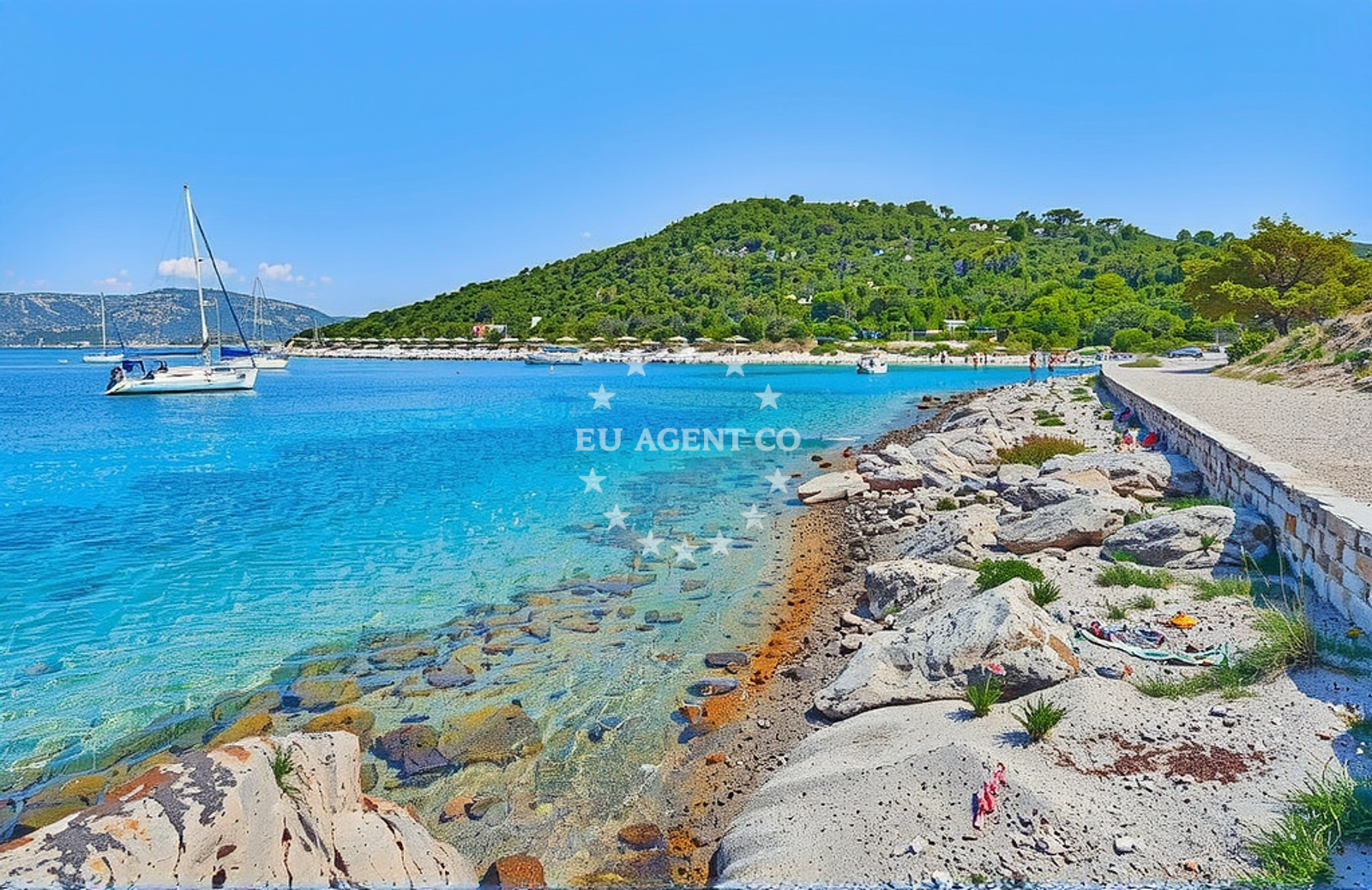 Additional view of Portic beach in Put sela 2, Kaprije, Kaprije