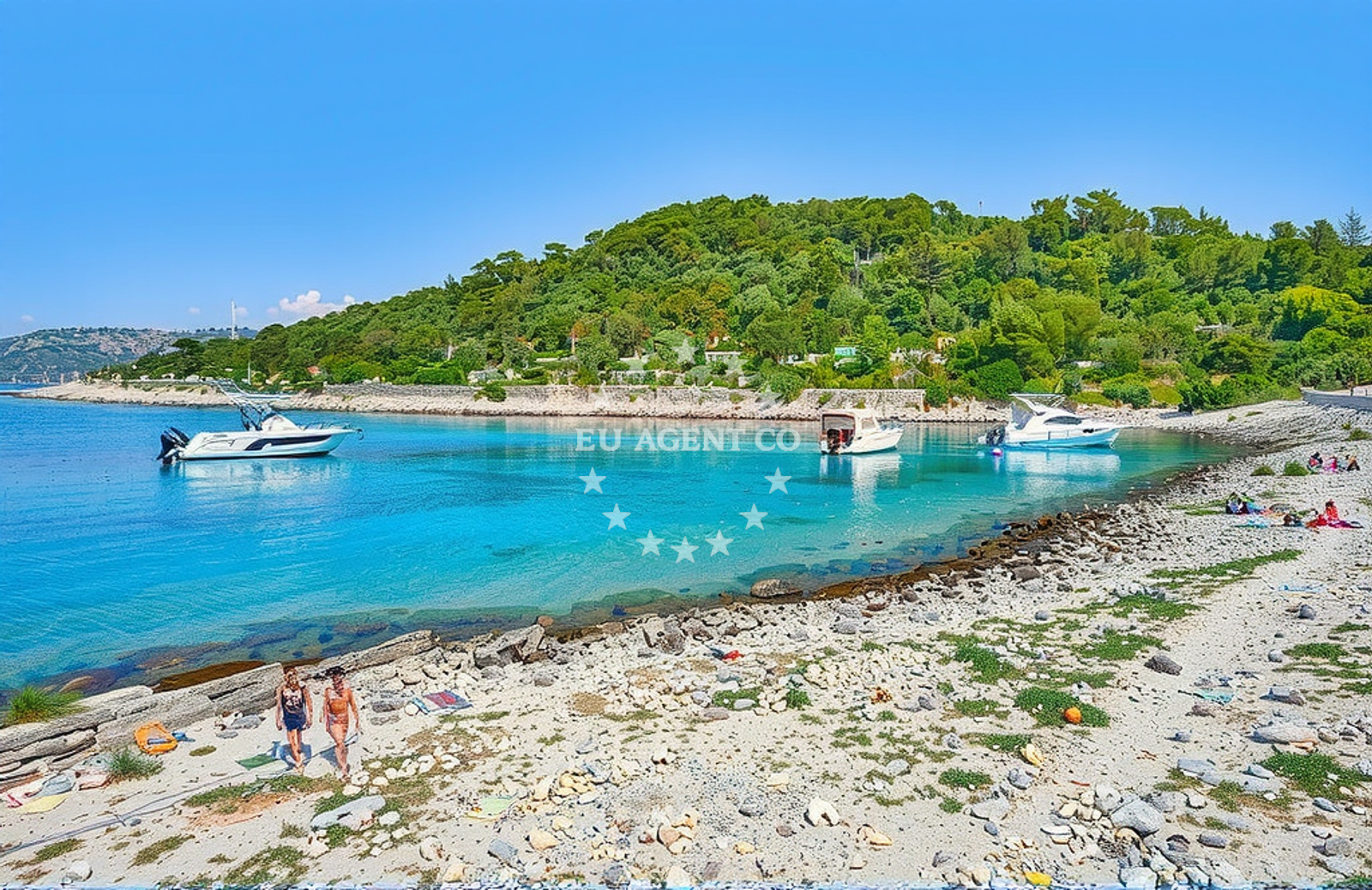 Additional view of Portic beach in Put sela 2, Kaprije, Kaprije