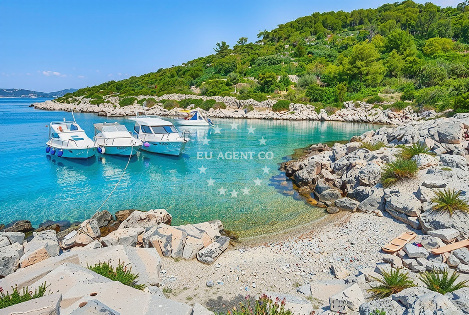 Additional view of Portic beach in Put sela 2, Kaprije, Kaprije