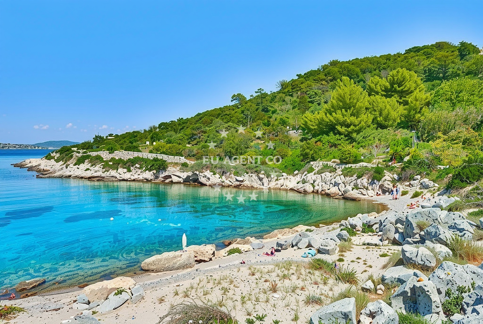 Additional view of Portic beach in Put sela 2, Kaprije, Kaprije