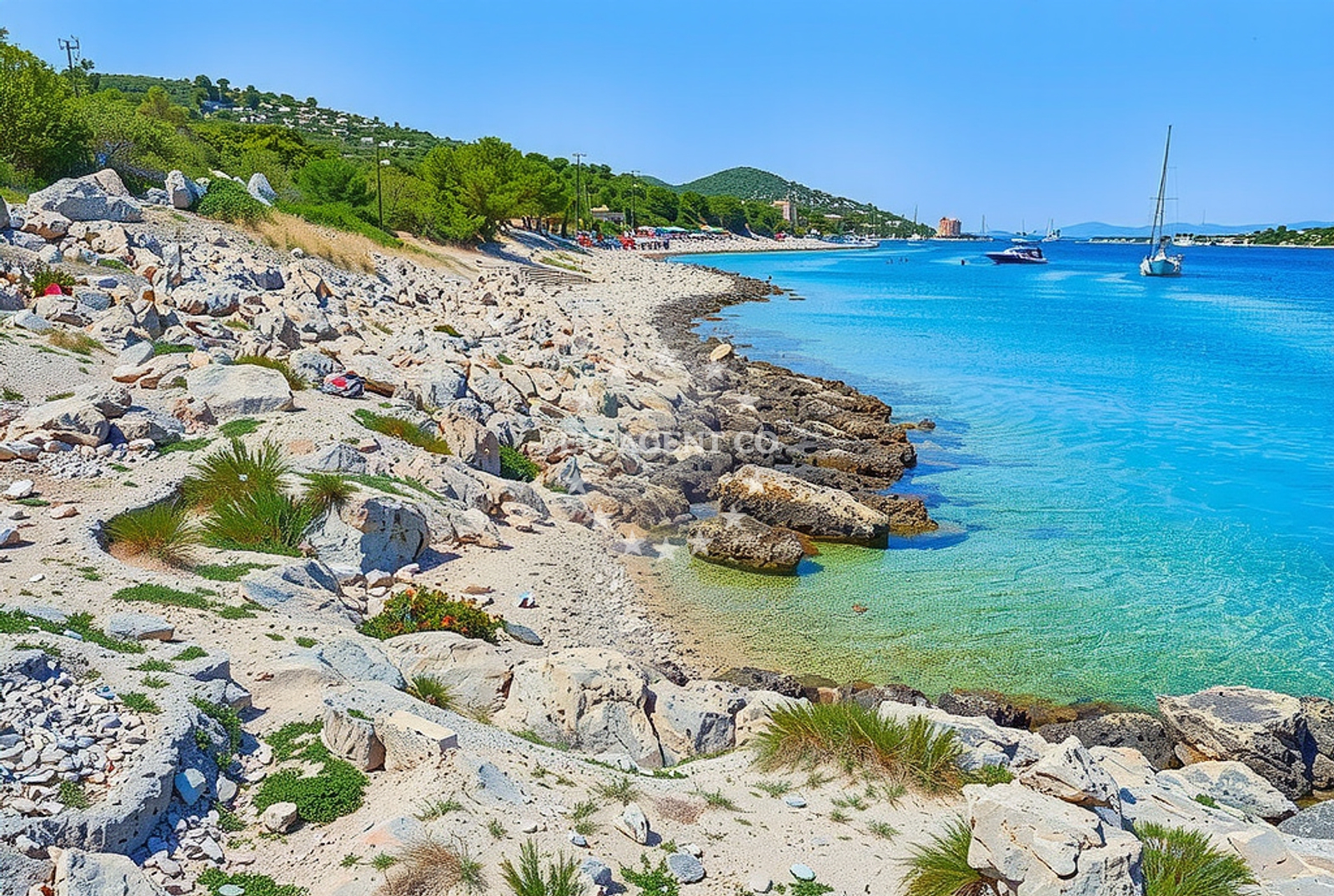 Additional view of Portic beach in Put sela 2, Kaprije, Kaprije
