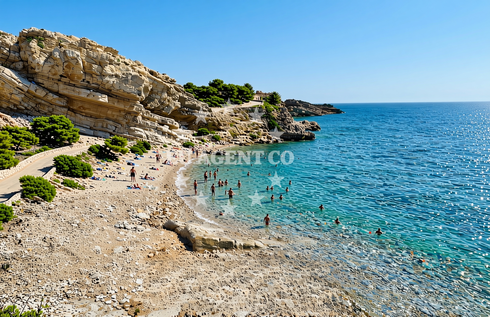 Additional view of Porto dele Liše, Šišan Beach in Porto dele Liše