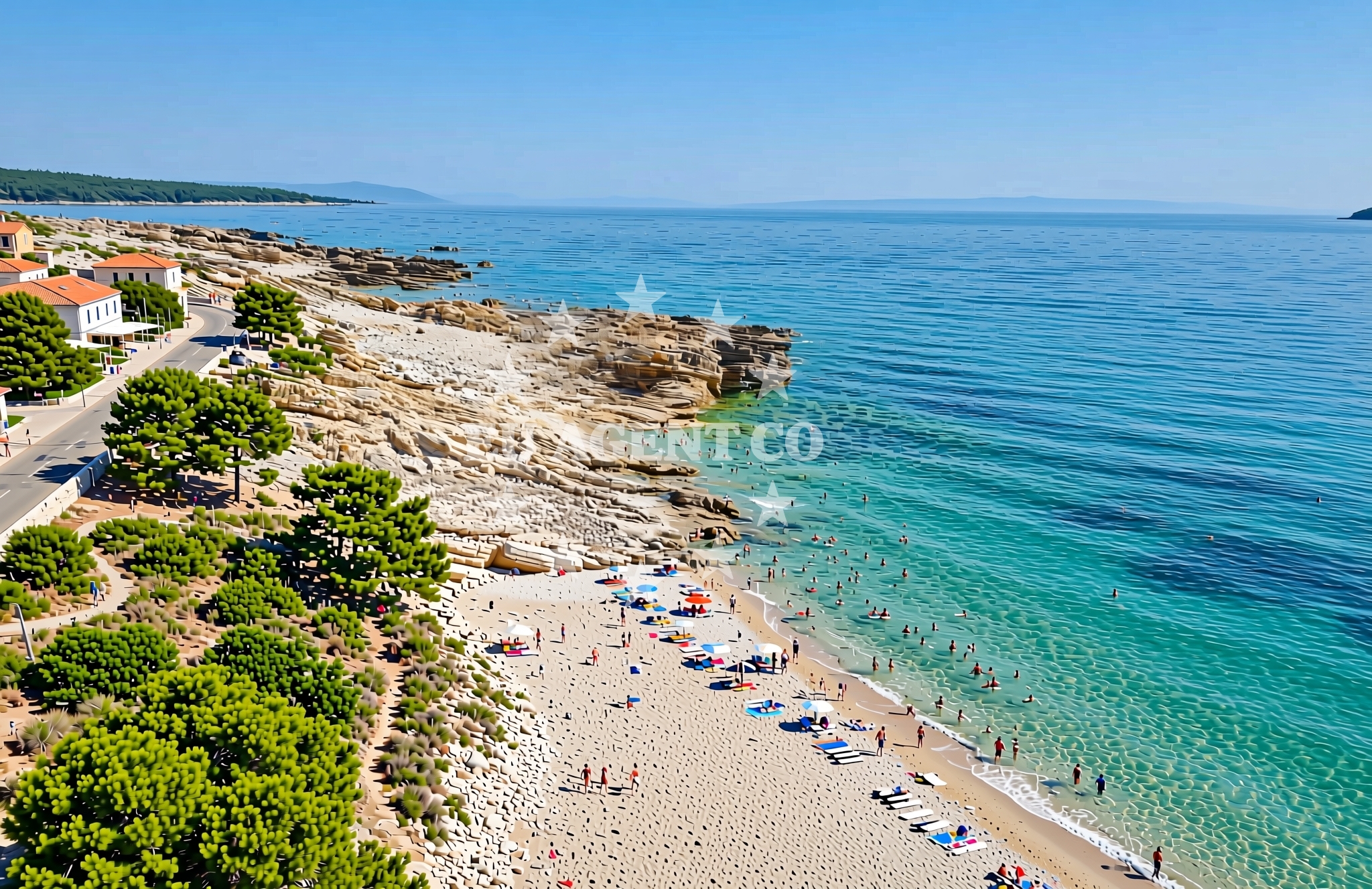 Additional view of Porto dele Liše, Šišan Beach in Porto dele Liše
