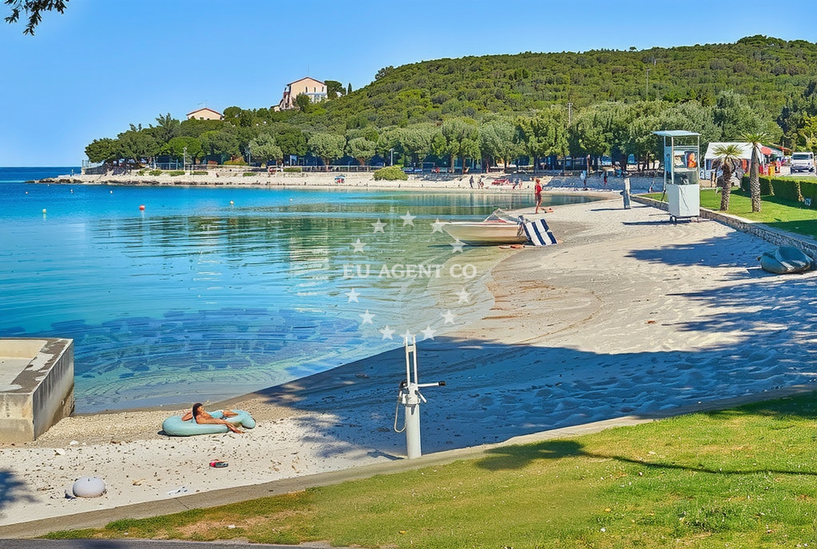 Additional view of Porto Sole beach in Petalon, Vrsar