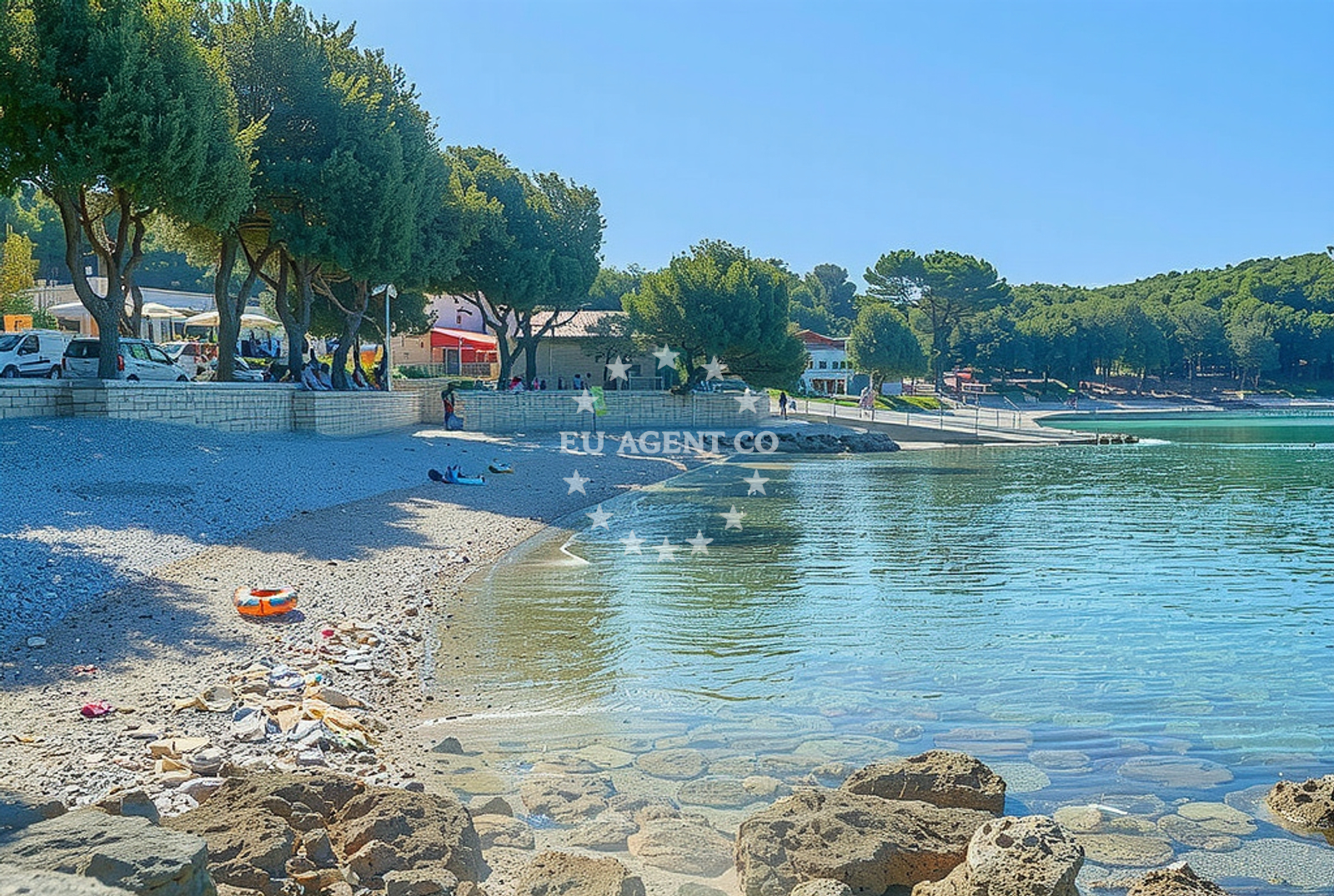 Additional view of Porto Sole beach in Petalon, Vrsar