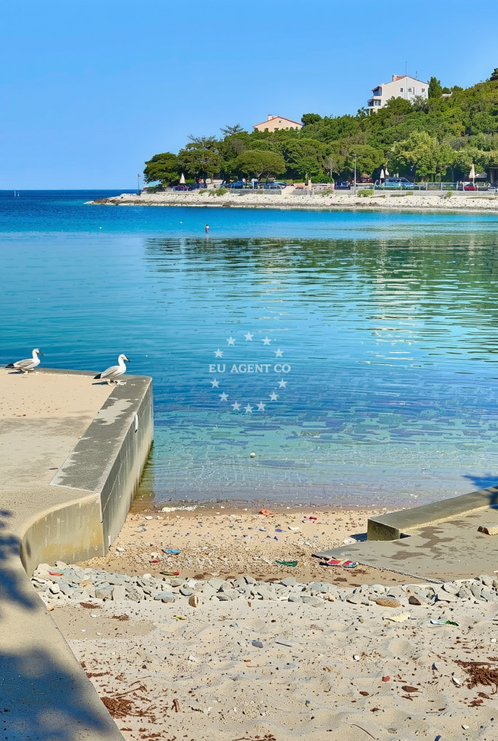Additional view of Porto Sole beach in Petalon, Vrsar
