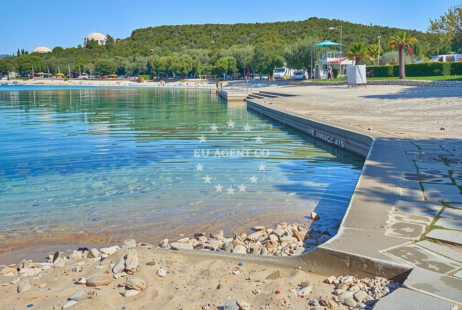Additional view of Porto Sole beach in Petalon, Vrsar