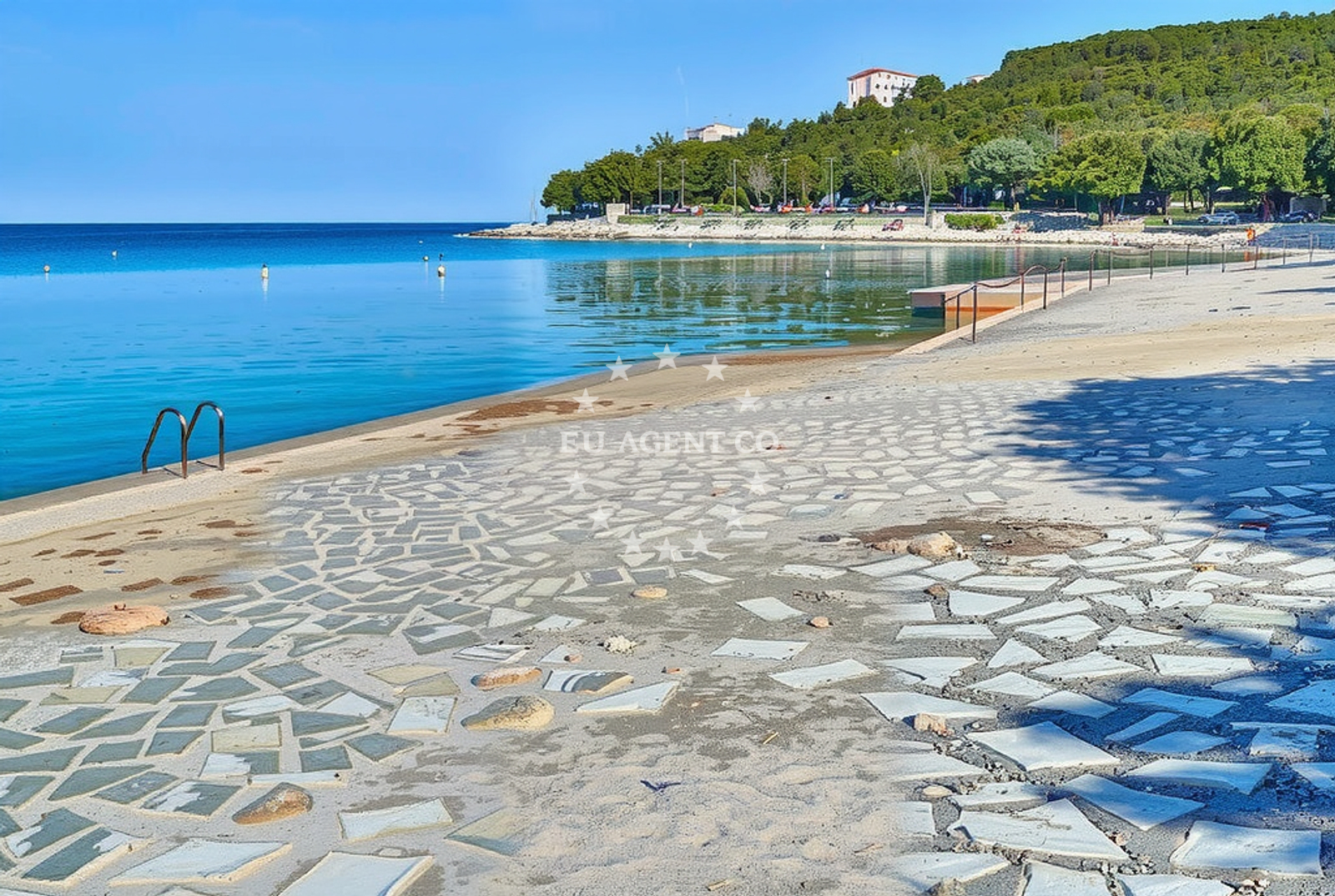 Additional view of Porto Sole beach in Petalon, Vrsar