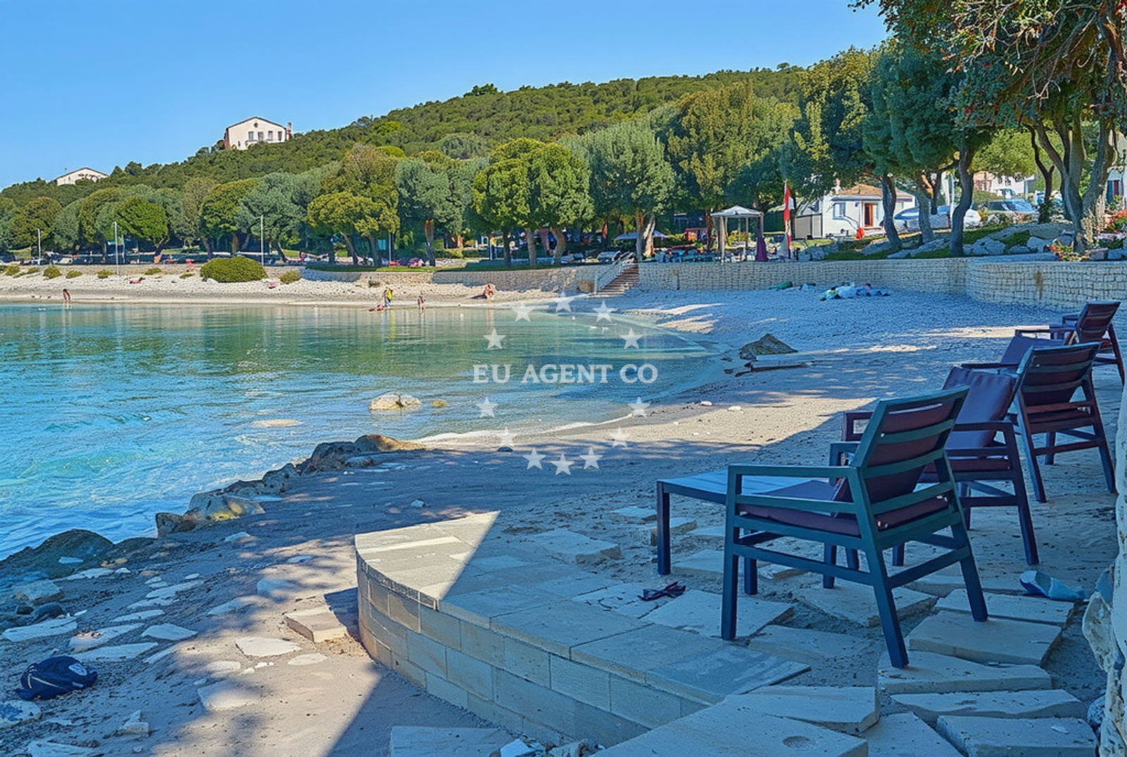 Additional view of Porto Sole beach in Petalon, Vrsar
