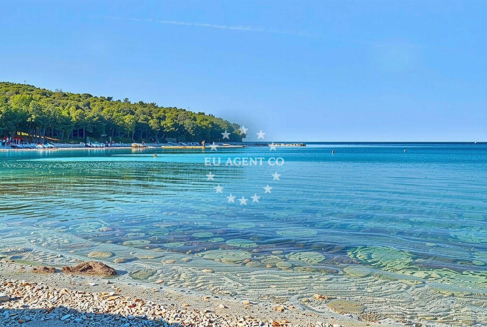 Additional view of Porto Sole beach in Petalon, Vrsar
