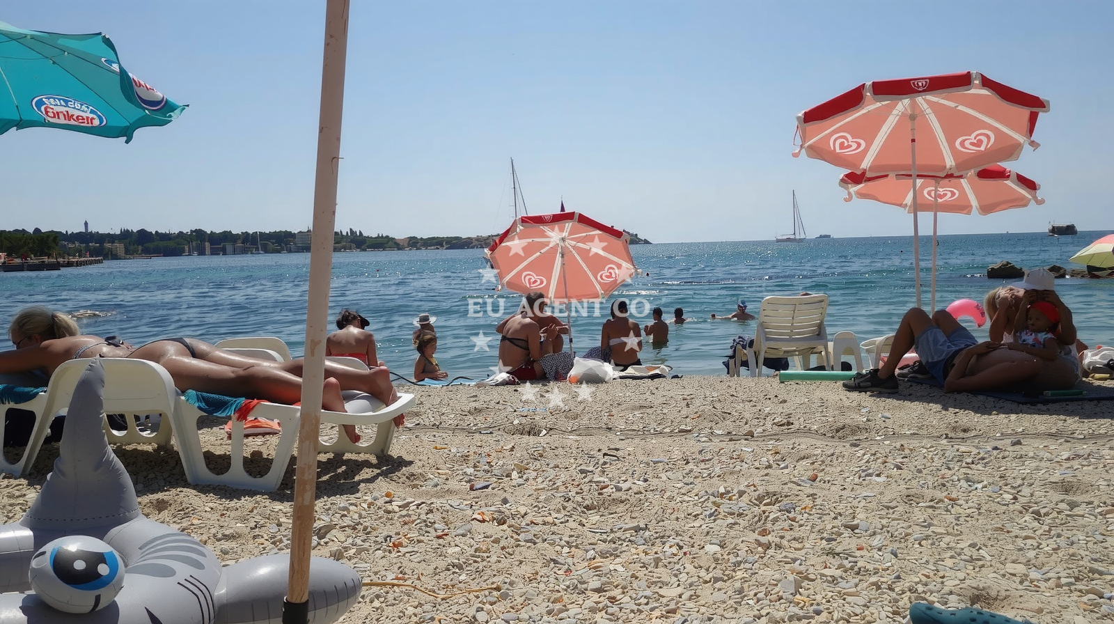 Additional view of Porton Biondi beach in Tonija Godene 8, Rovinj