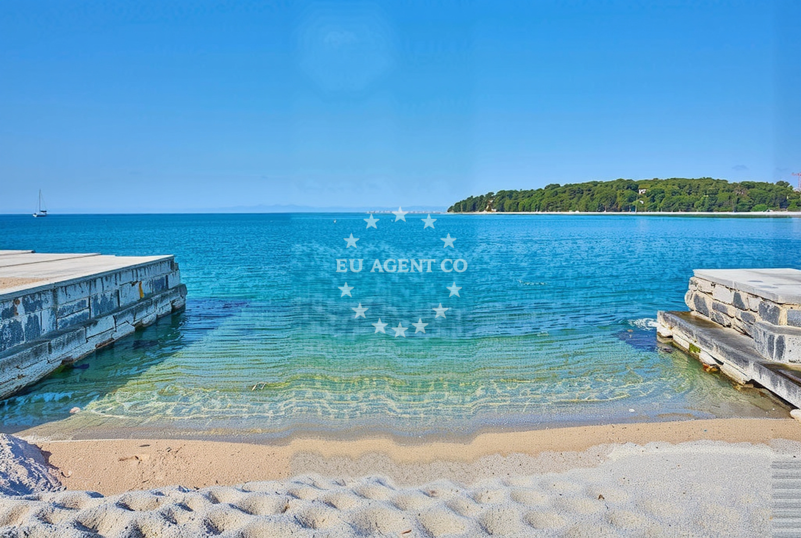 Additional view of Porton Biondi beach in Tonija Godene 8, Rovinj