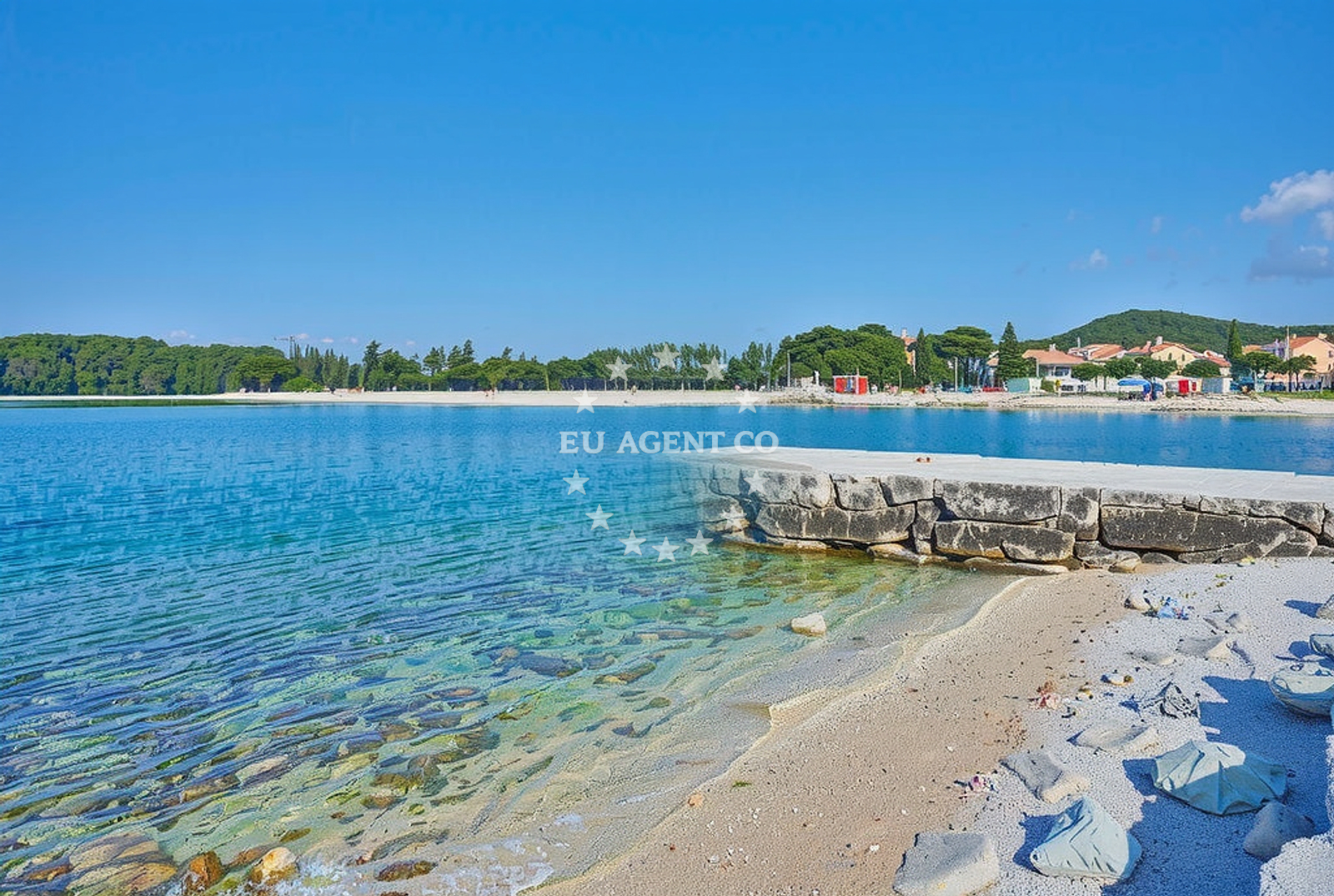 Additional view of Porton Biondi beach in Tonija Godene 8, Rovinj