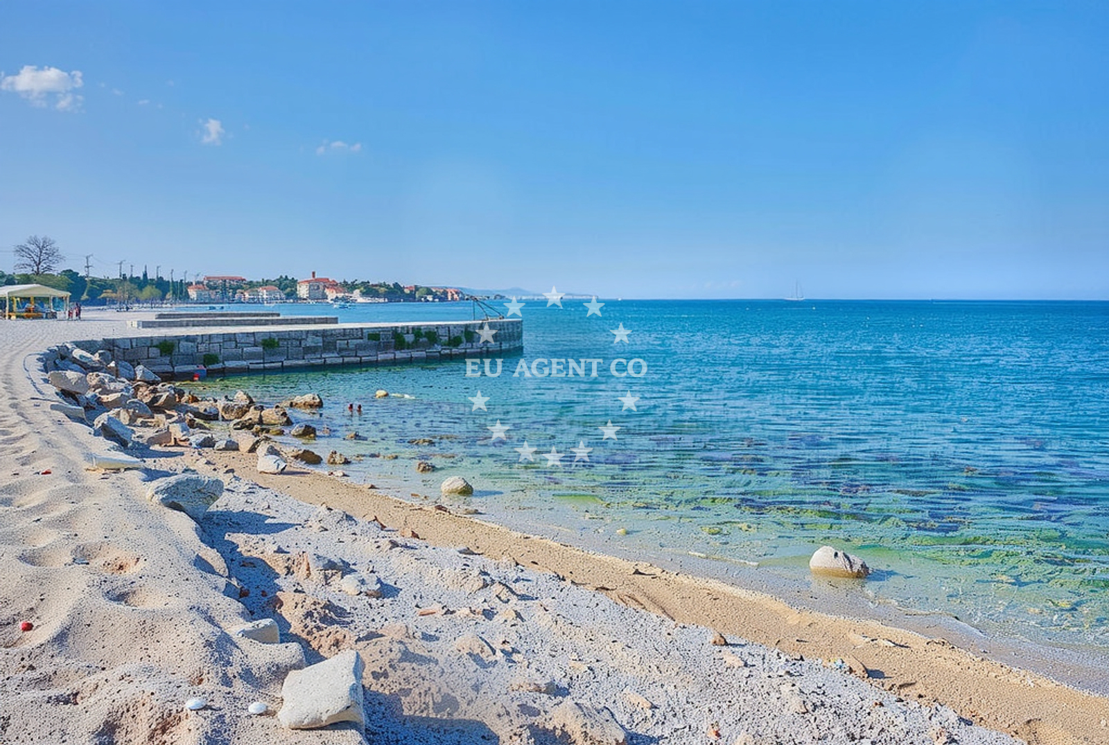Additional view of Porton Biondi beach in Tonija Godene 8, Rovinj