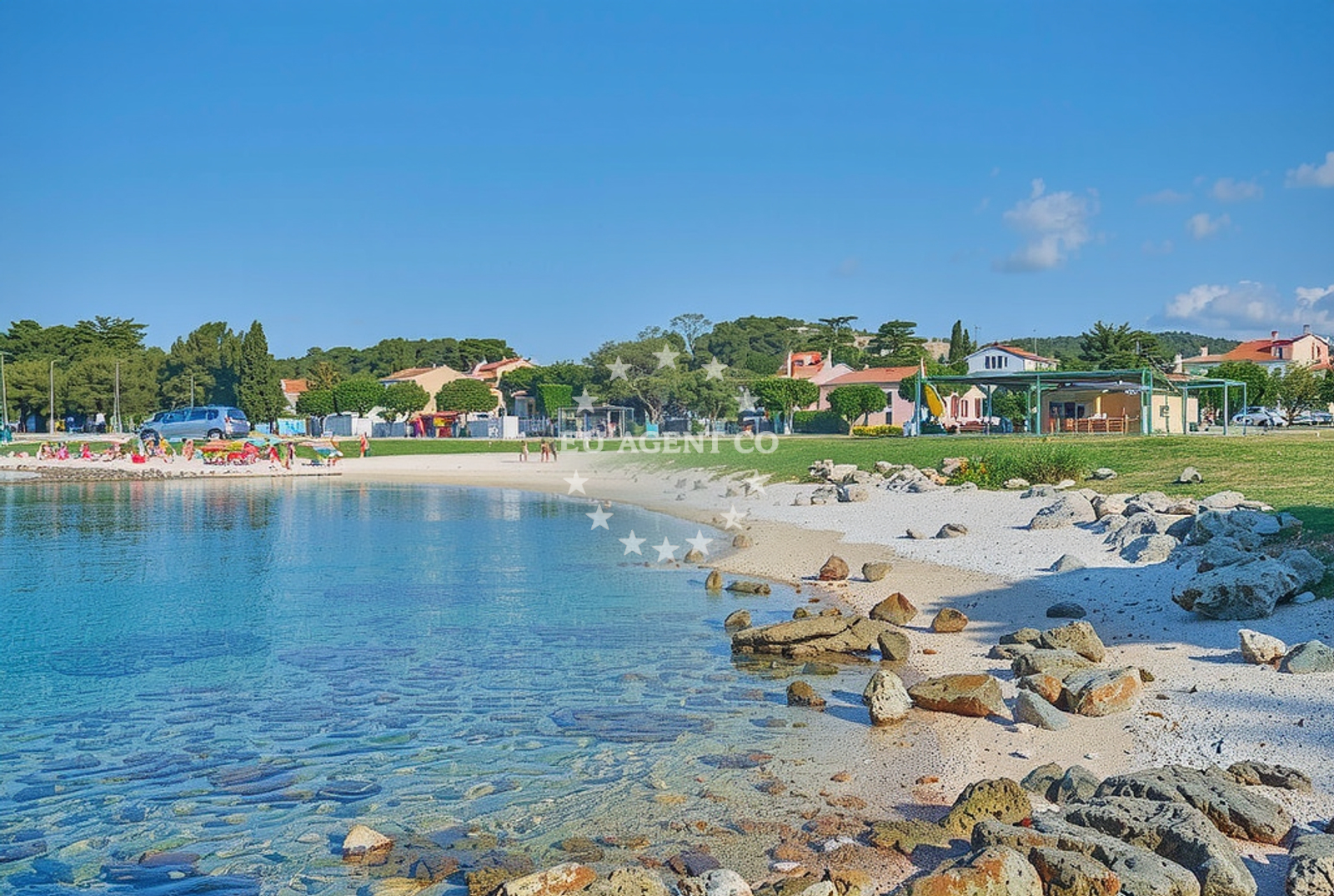 Additional view of Porton Biondi beach in Tonija Godene 8, Rovinj