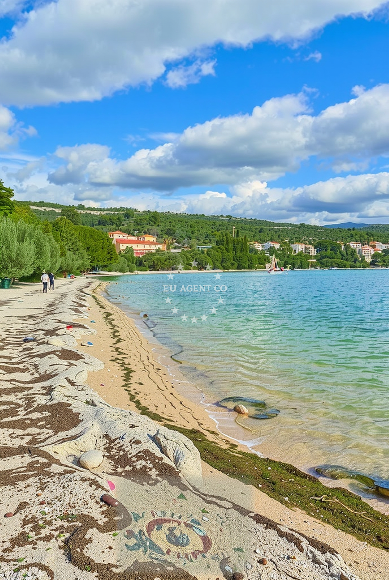 Additional view of Posedarje beach in Marinka Vedrića 50, Posedarje