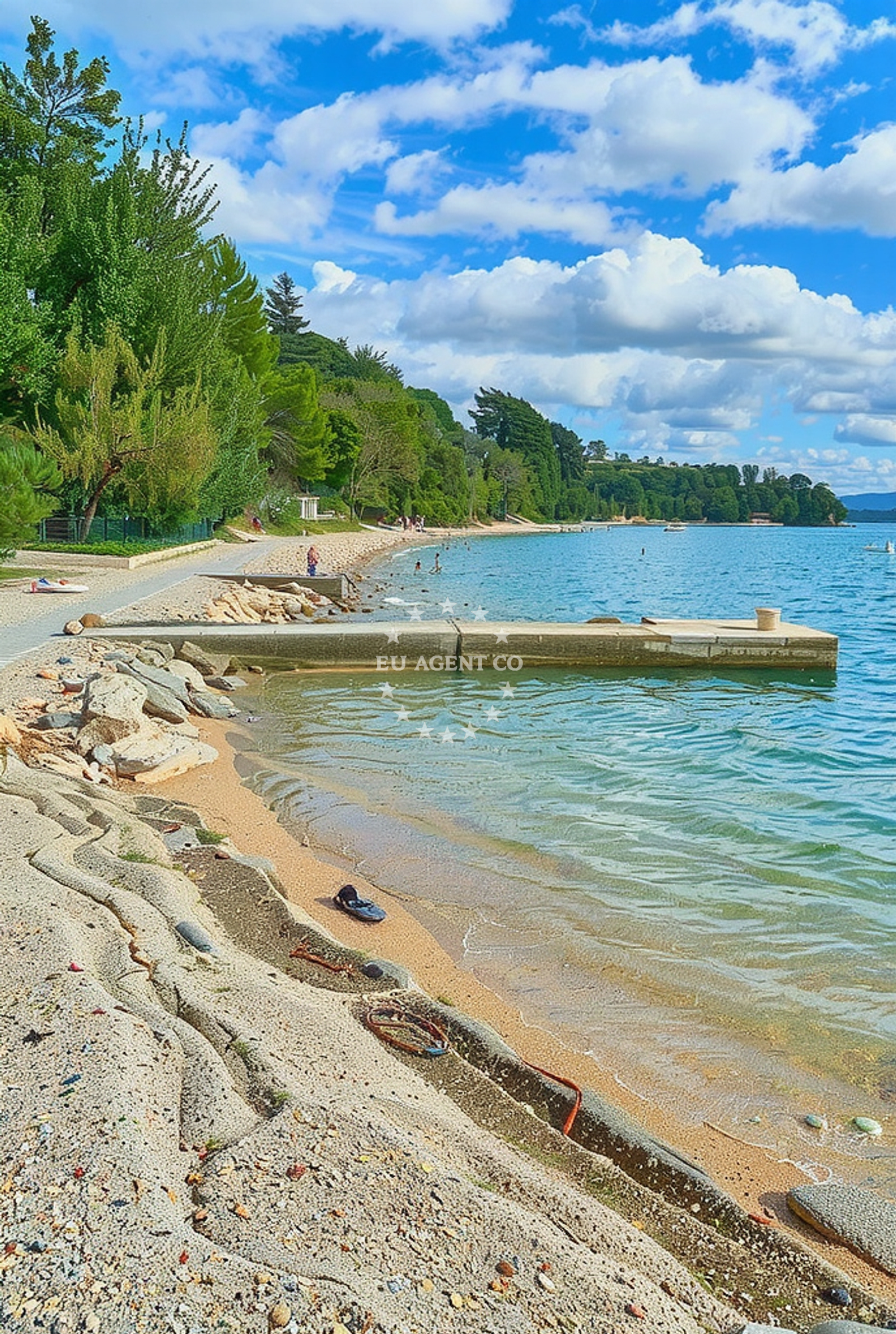 Additional view of Posedarje beach in Marinka Vedrića 50, Posedarje