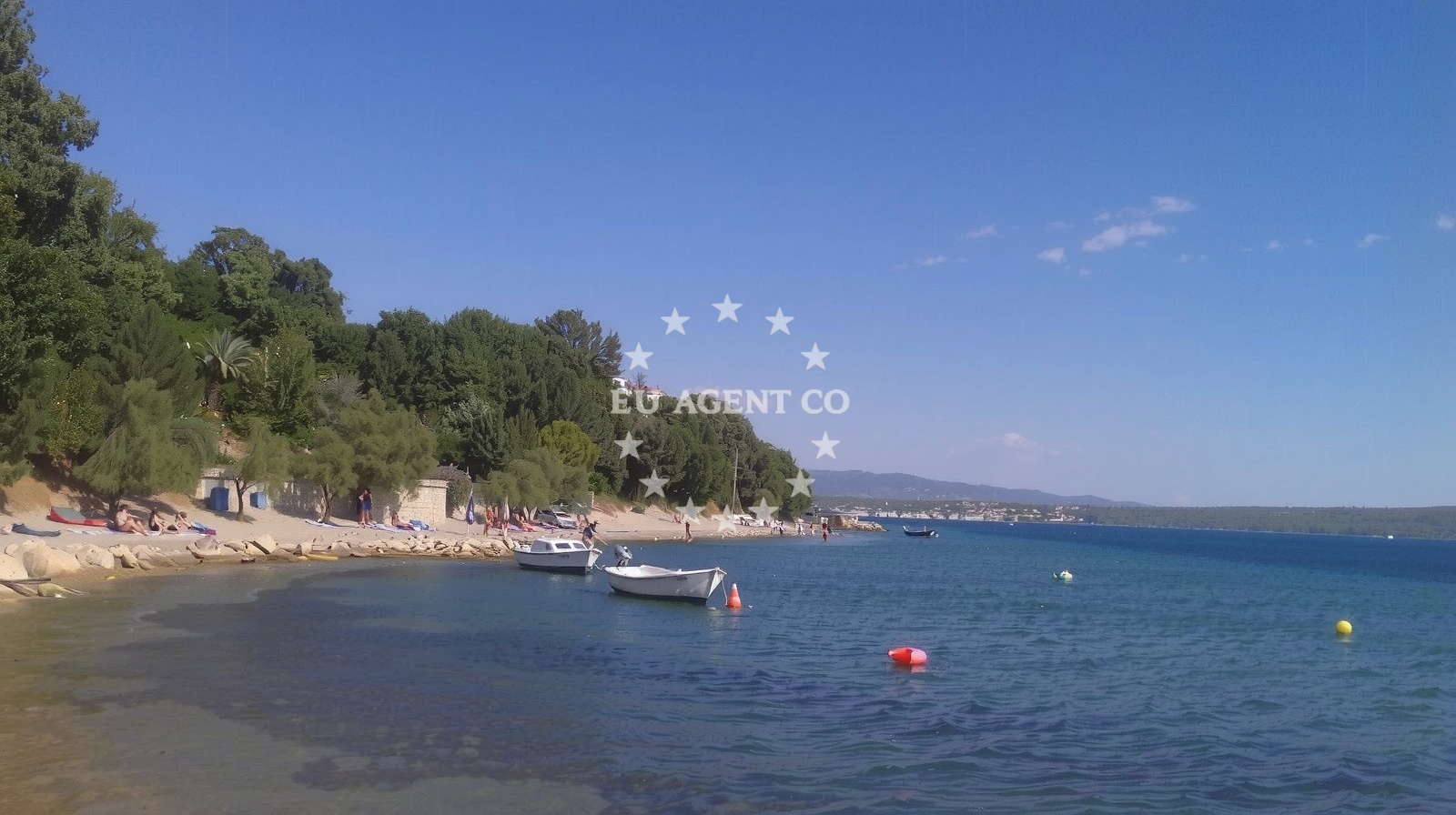 Overview of Posedarje beach II in Nikice Gundića, 55, Posedarje