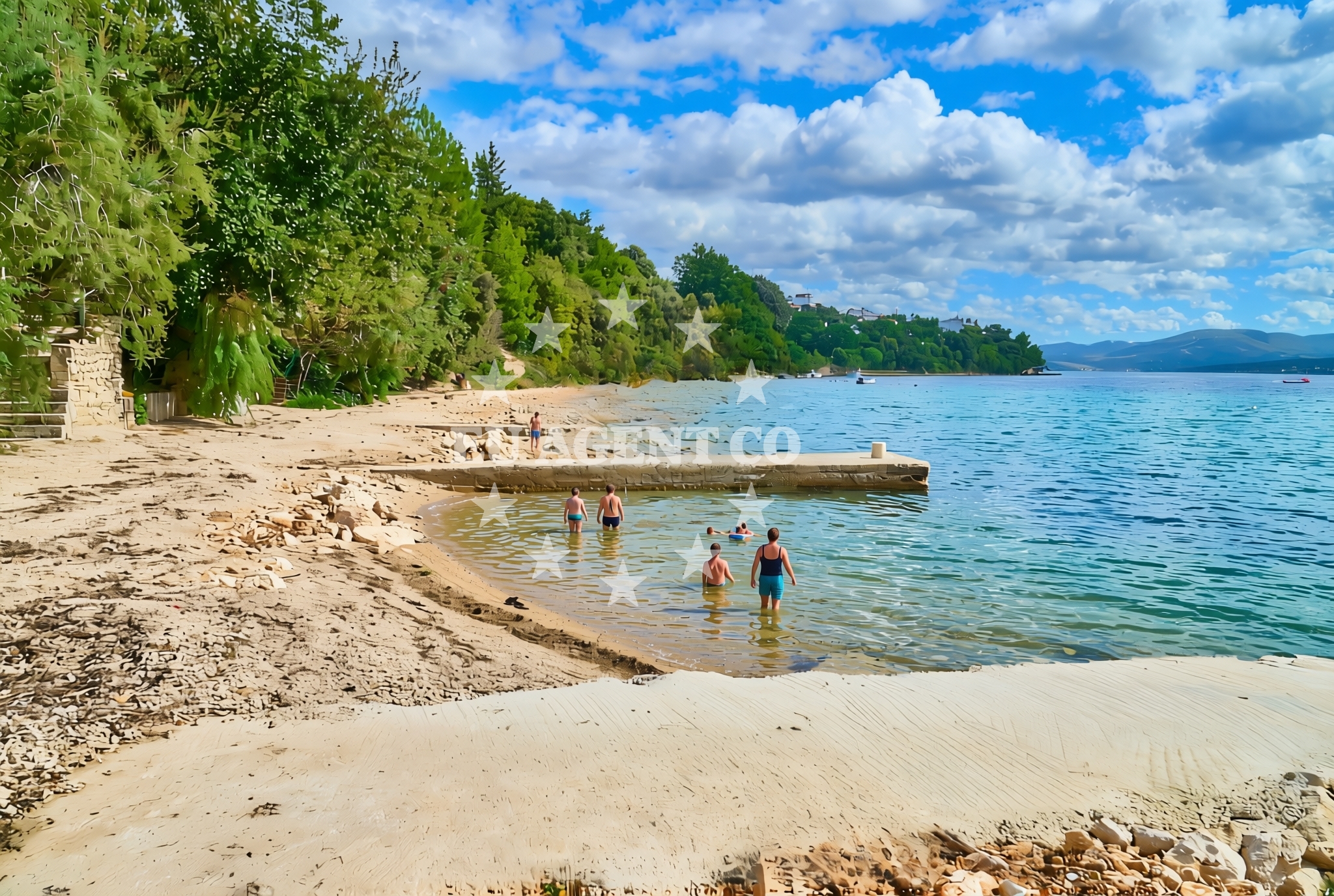 Additional view of Posedarje: beaches and coves (4) in Posedarje