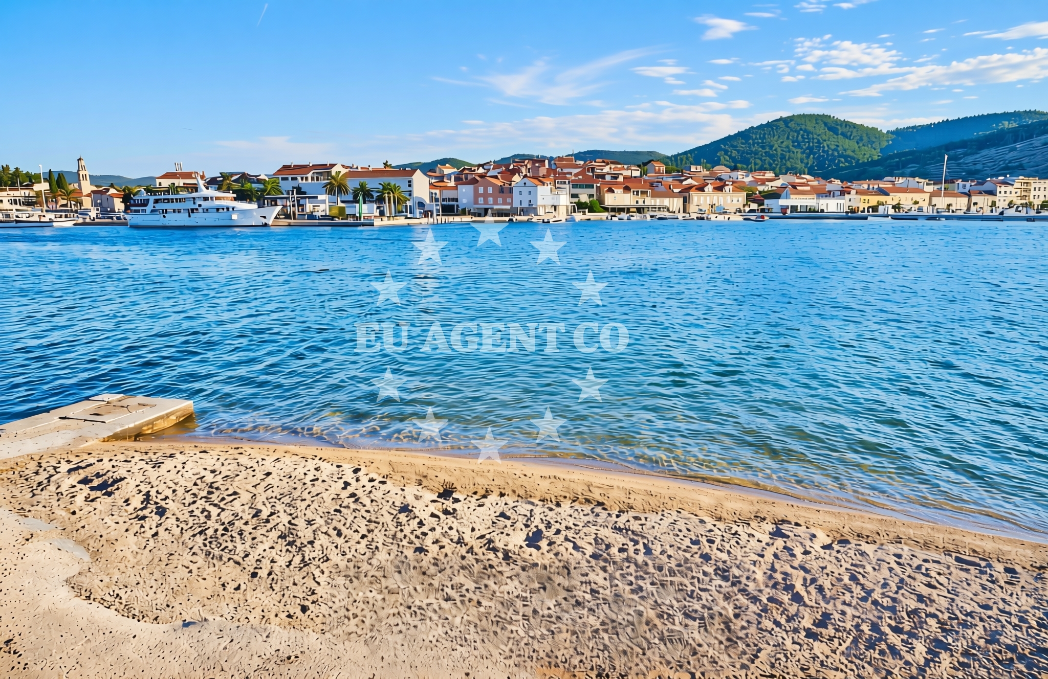 Overview of Posejdon, Vela Luka (Korčula) Beach in Posejdon