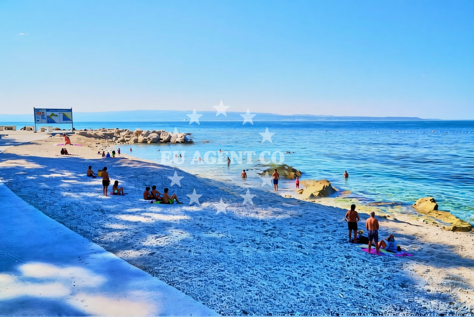 Additional view of POŠK, Split Beach in POŠK