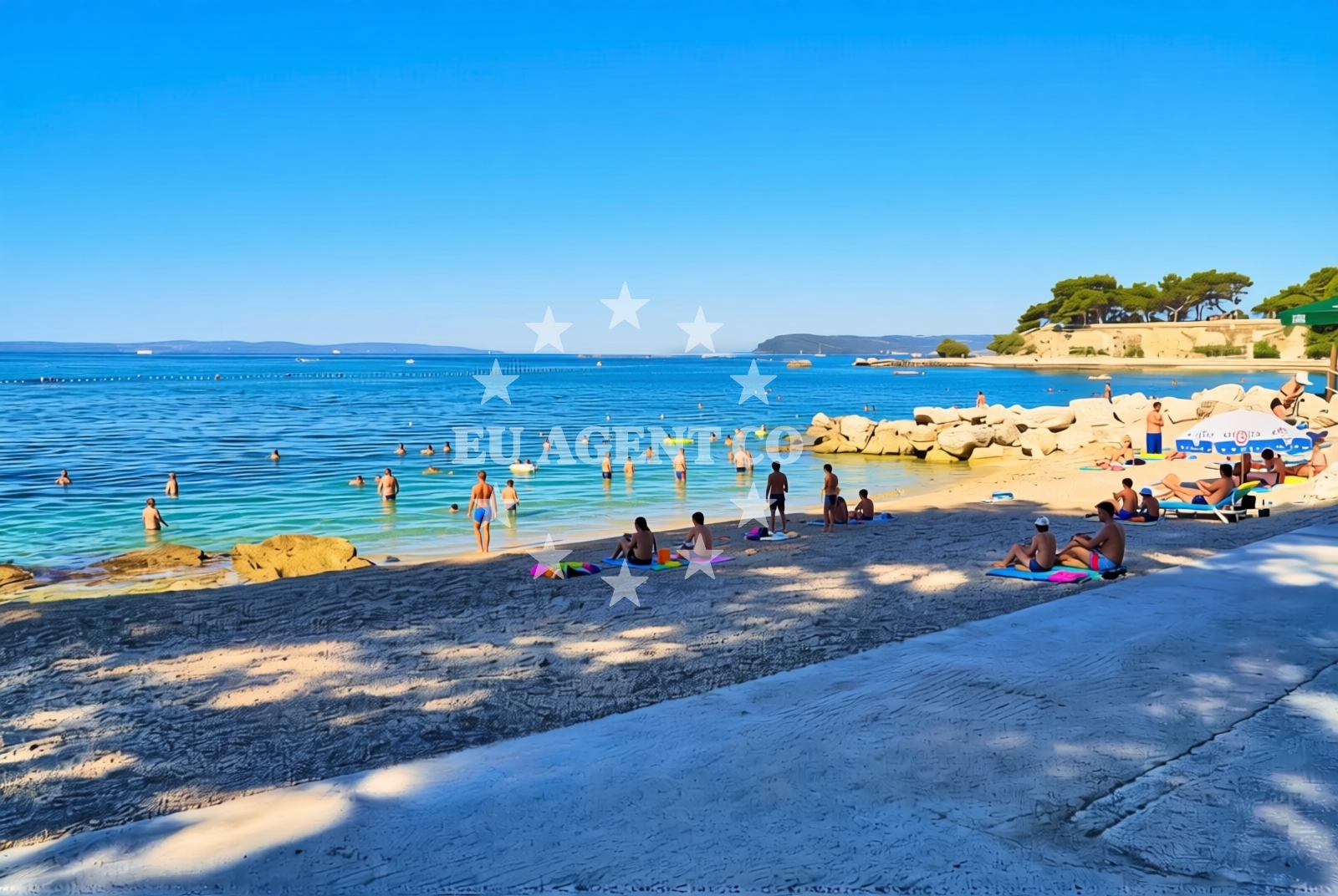 Additional view of POŠK, Split Beach in POŠK