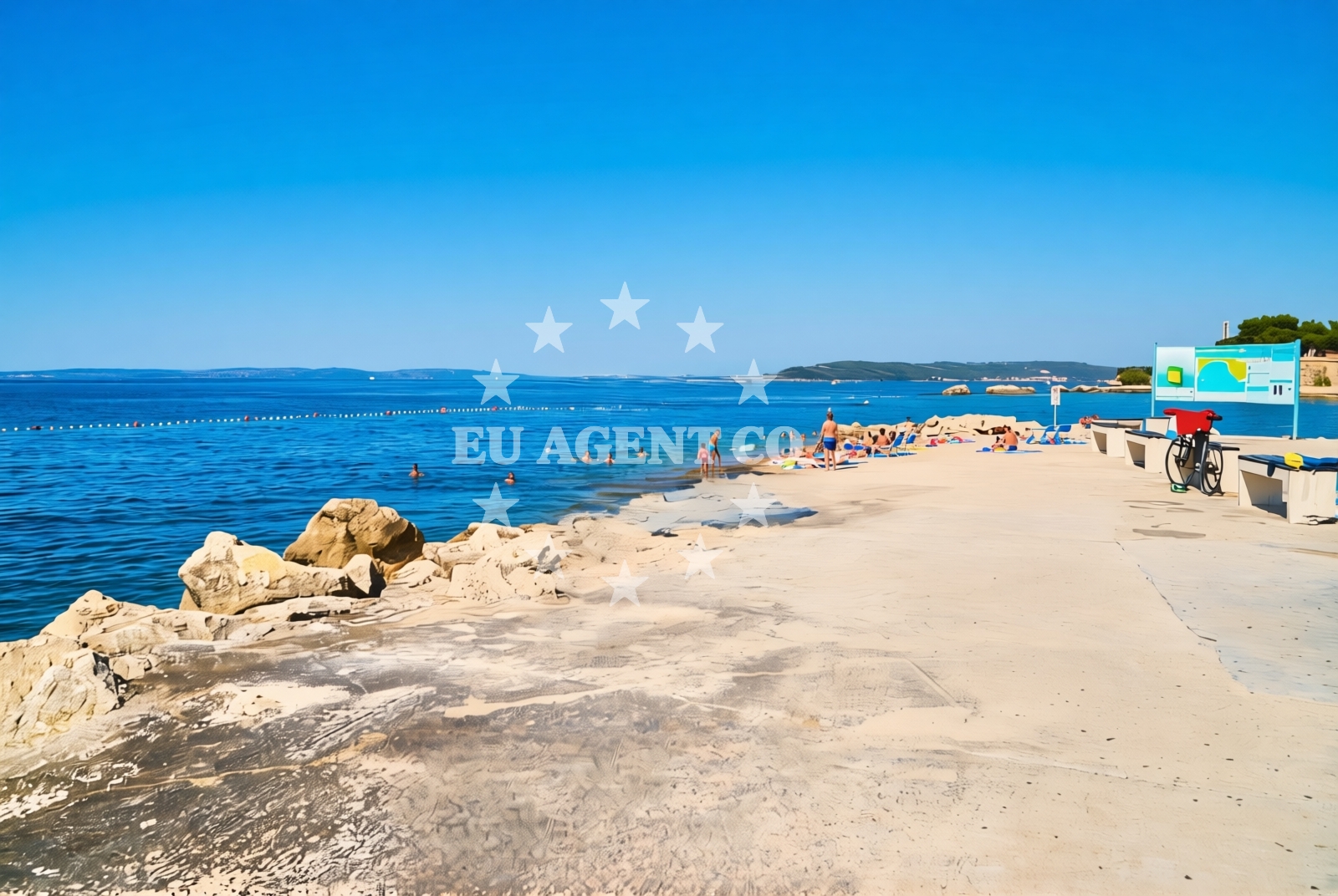 Additional view of POŠK, Split Beach in POŠK