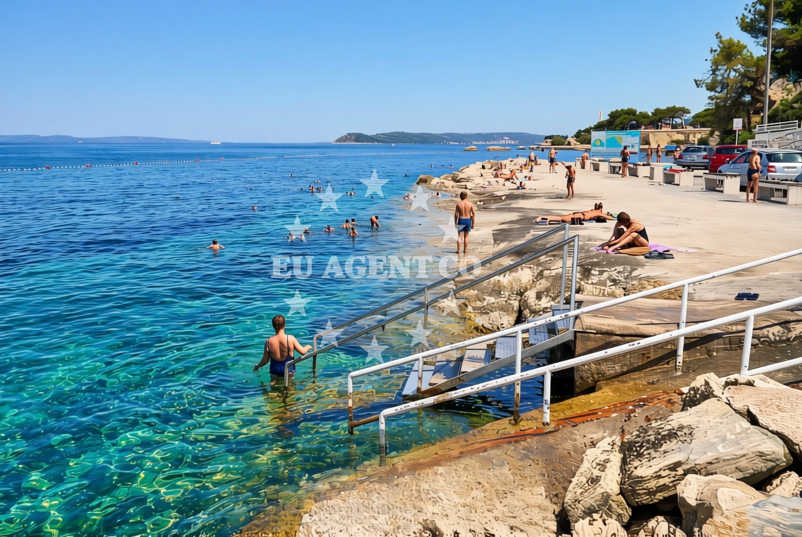 Additional view of POŠK, Split Beach in POŠK