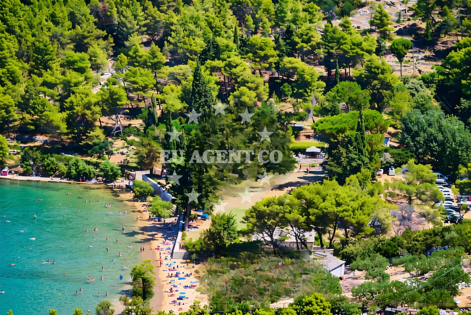 Additional view of Postira (Brač): beaches and coves (7) in Postira (Brač)