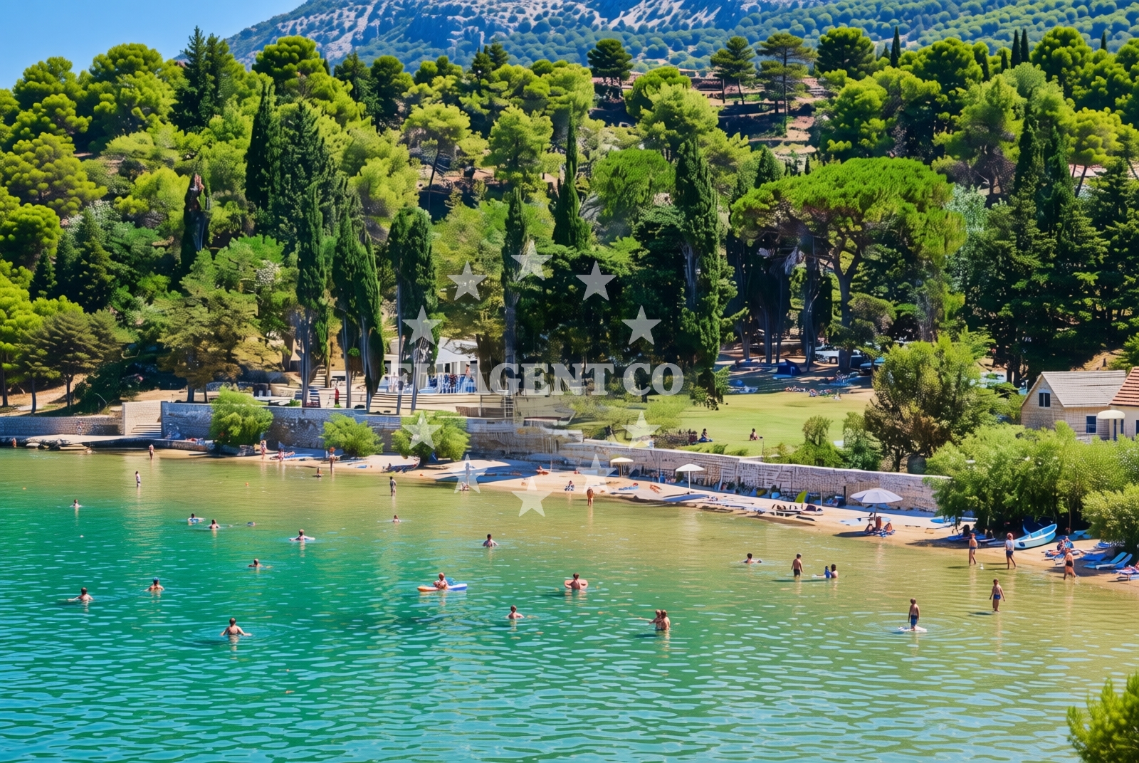 Additional view of Postira (Brač): beaches and coves (7) in Postira (Brač)