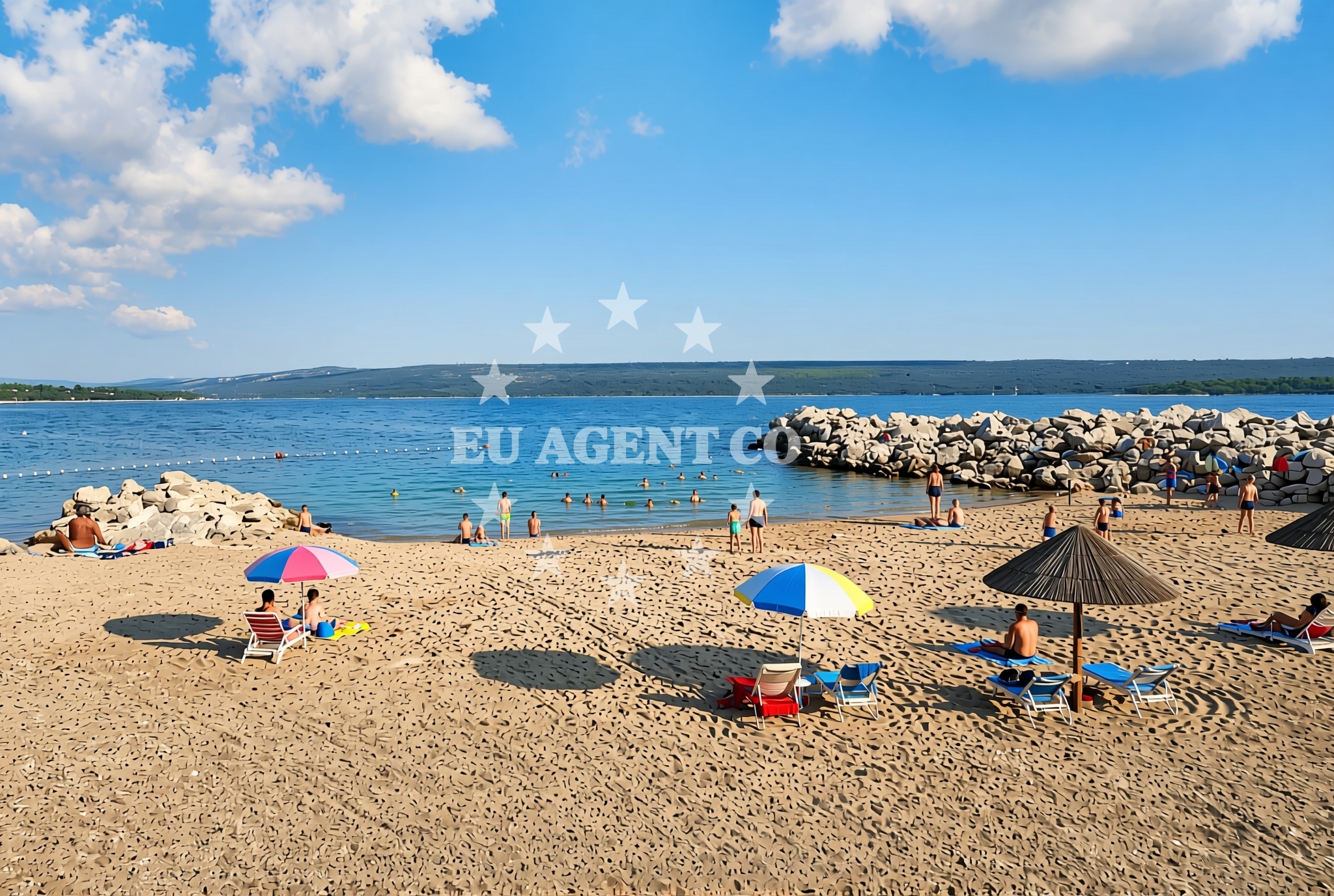 Additional view of Potfratri, Nerezine (Lošinj) Beach in Potfratri