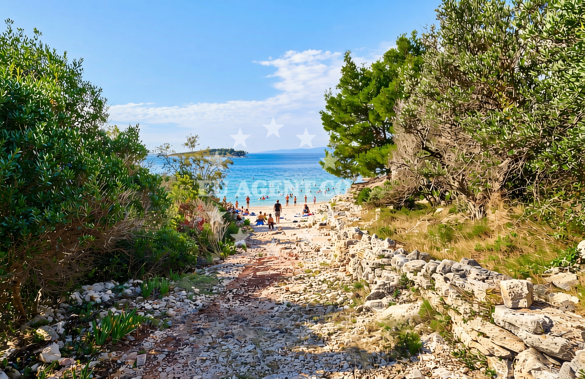 Additional view of Potirna (Korčula): beaches and coves (2) in Potirna (Korčula)