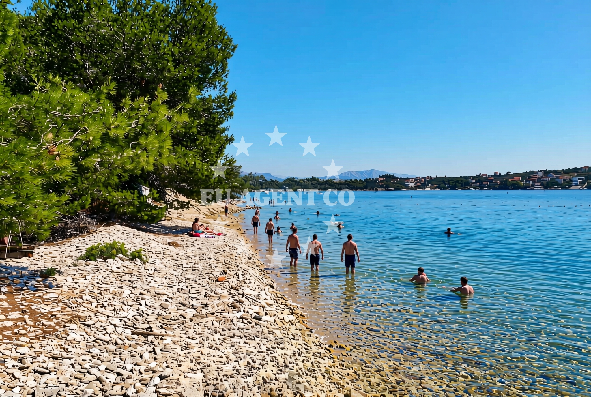 Additional view of Potkamenica sredina, Nečujam (Šolta) Beach in Potkamenica sredina