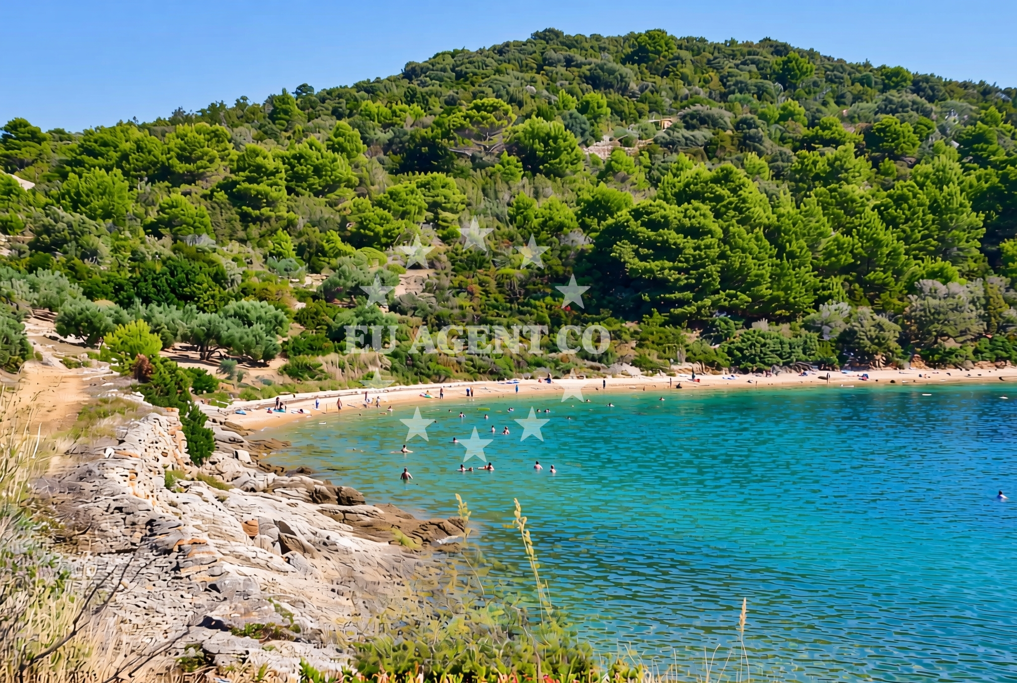 Additional view of Potkapić, Zverinac (Zverinac) Beach in Potkapić