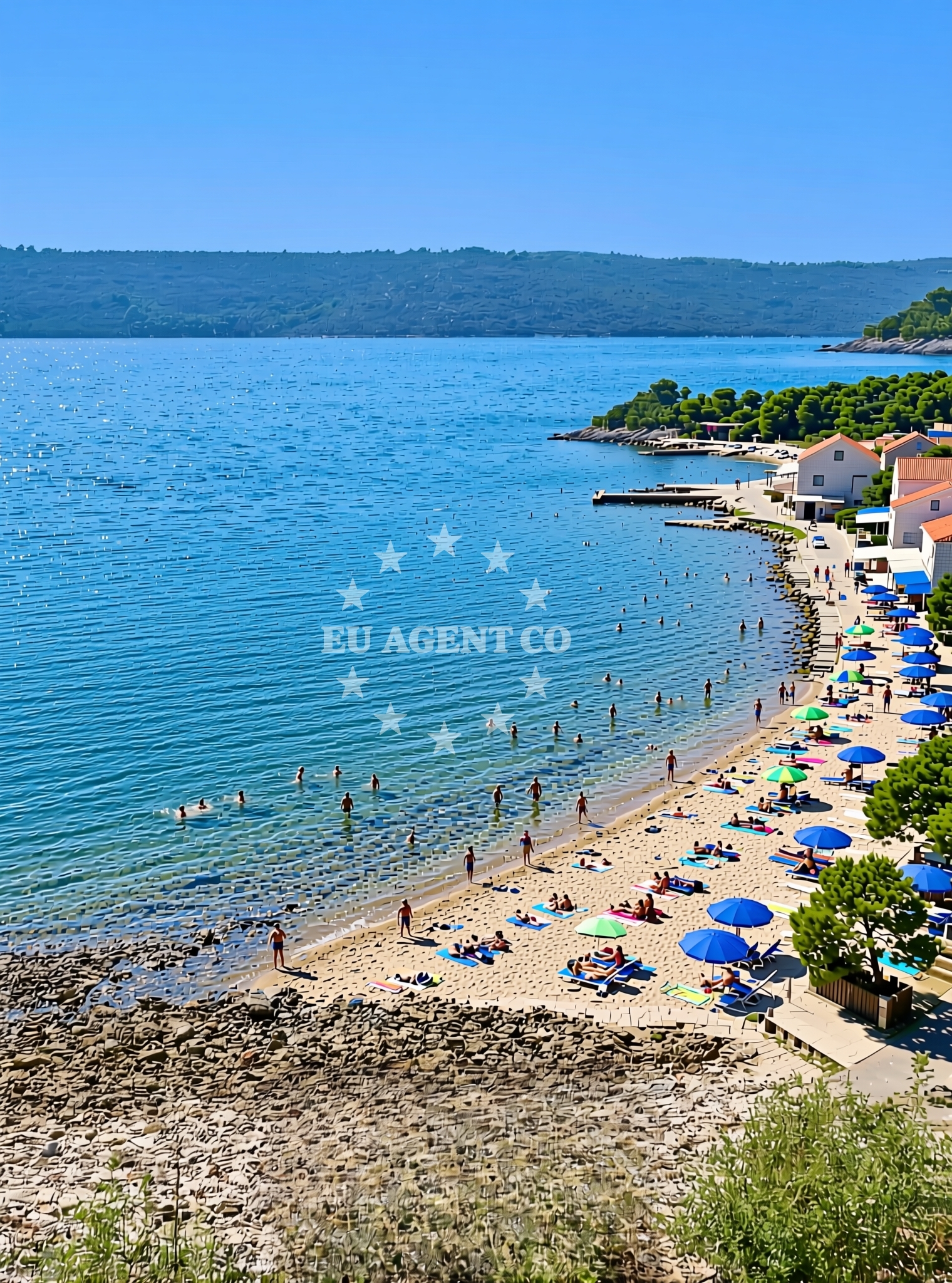 Additional view of Potkapić, Zverinac (Zverinac) Beach in Potkapić