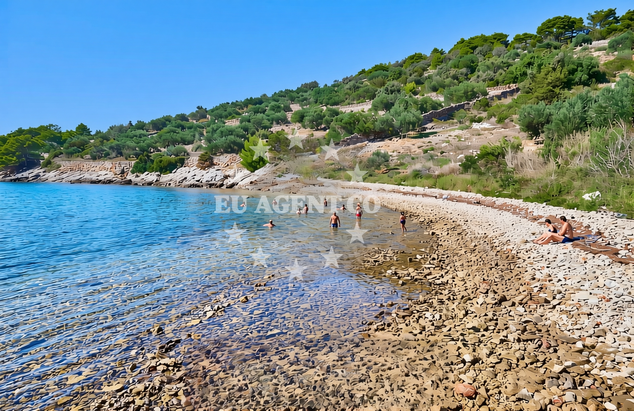 Additional view of Potkapić, Zverinac (Zverinac) Beach in Potkapić
