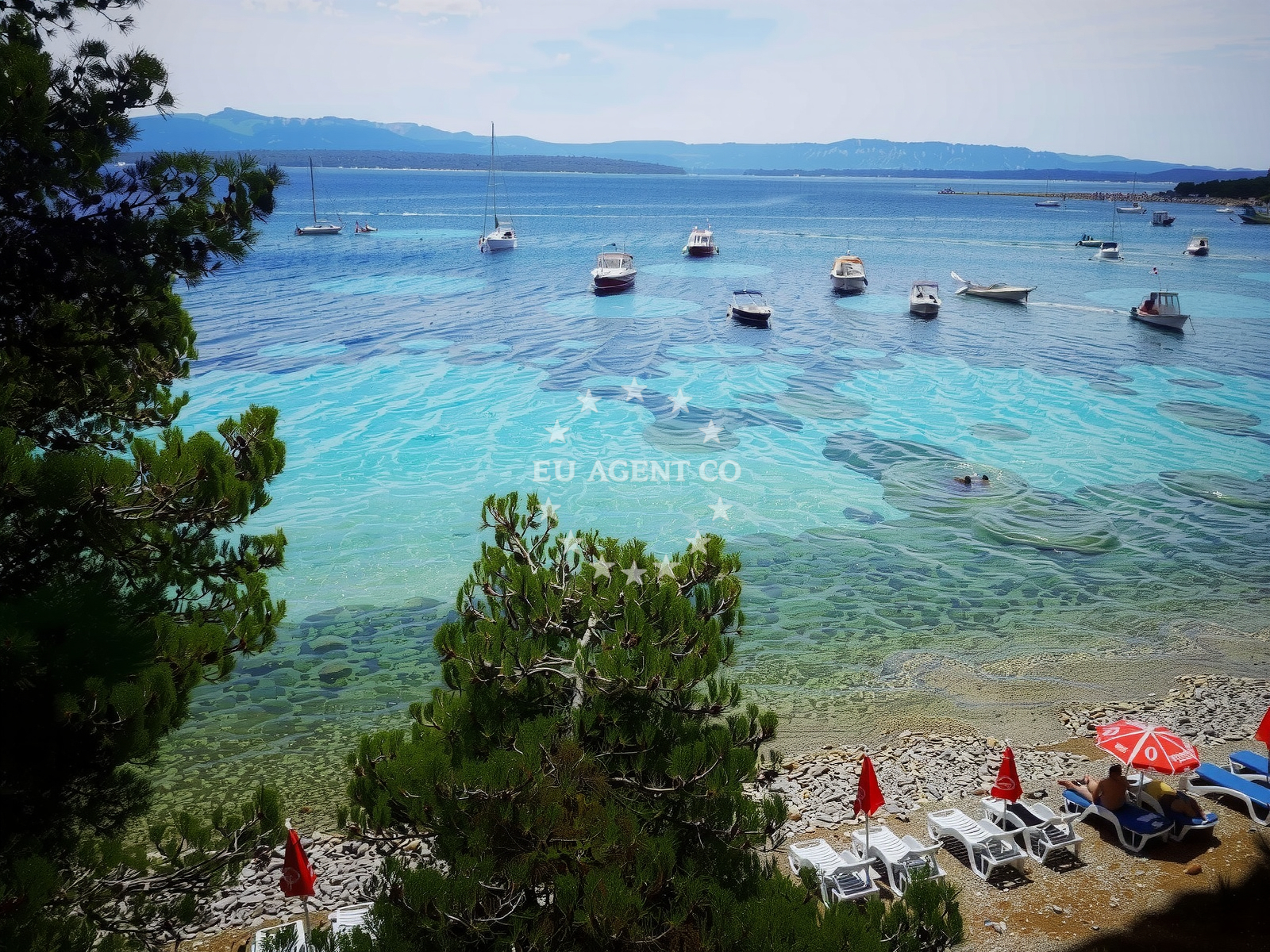 Additional view of Potocine beach in Put Zlatnog Rata 64, Bol