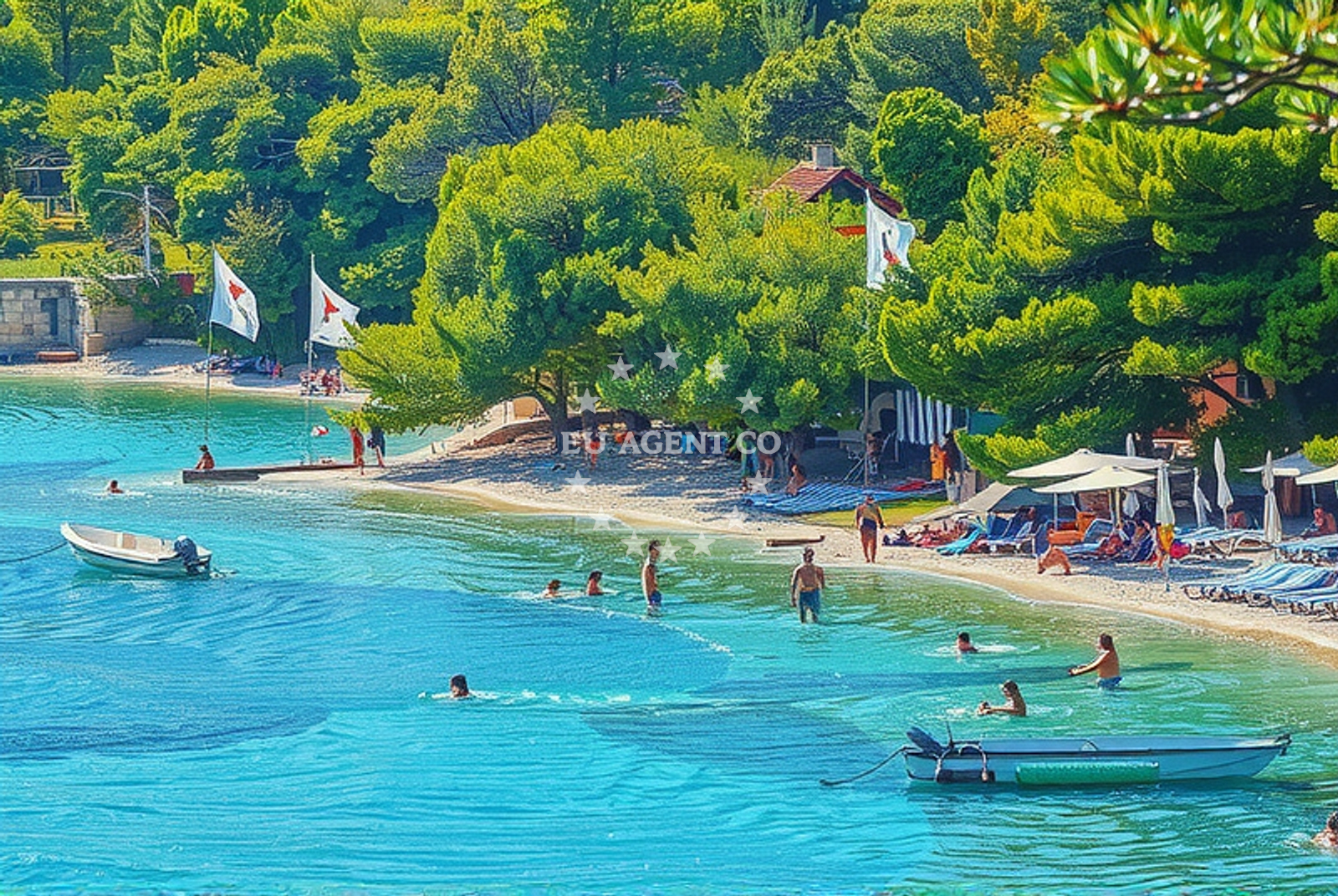 Additional view of Potocine beach in Put Zlatnog Rata 64, Bol