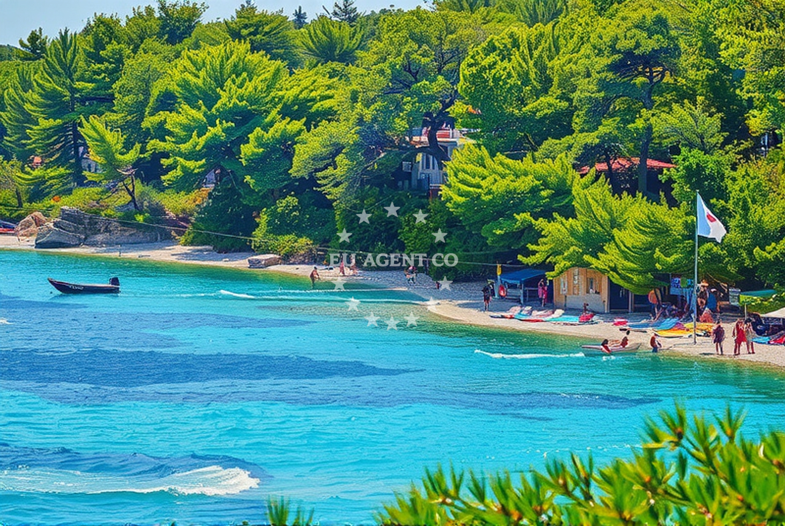 Additional view of Potocine beach in Put Zlatnog Rata 64, Bol